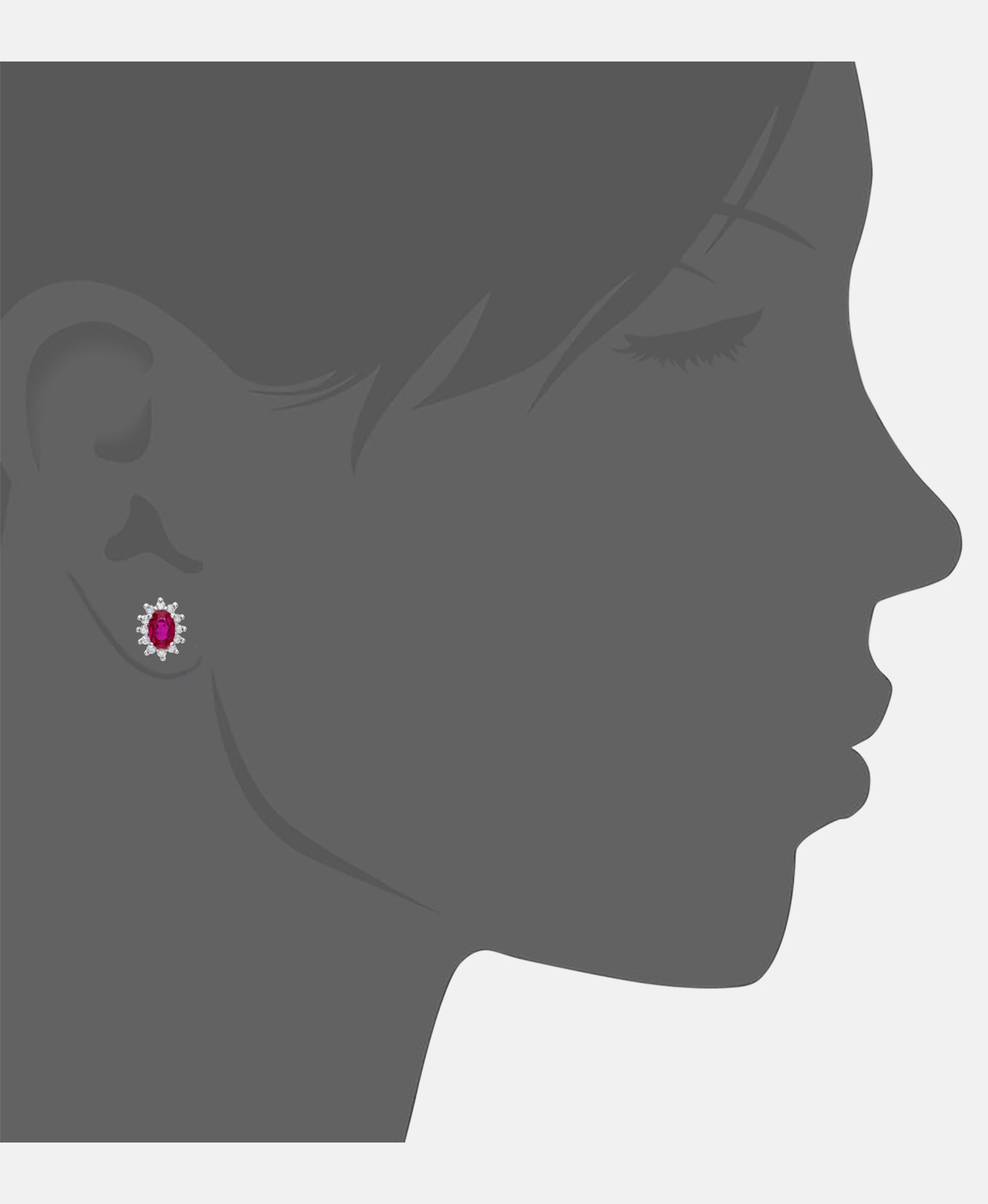 DIAMANT LETERNEL Earrings Silver