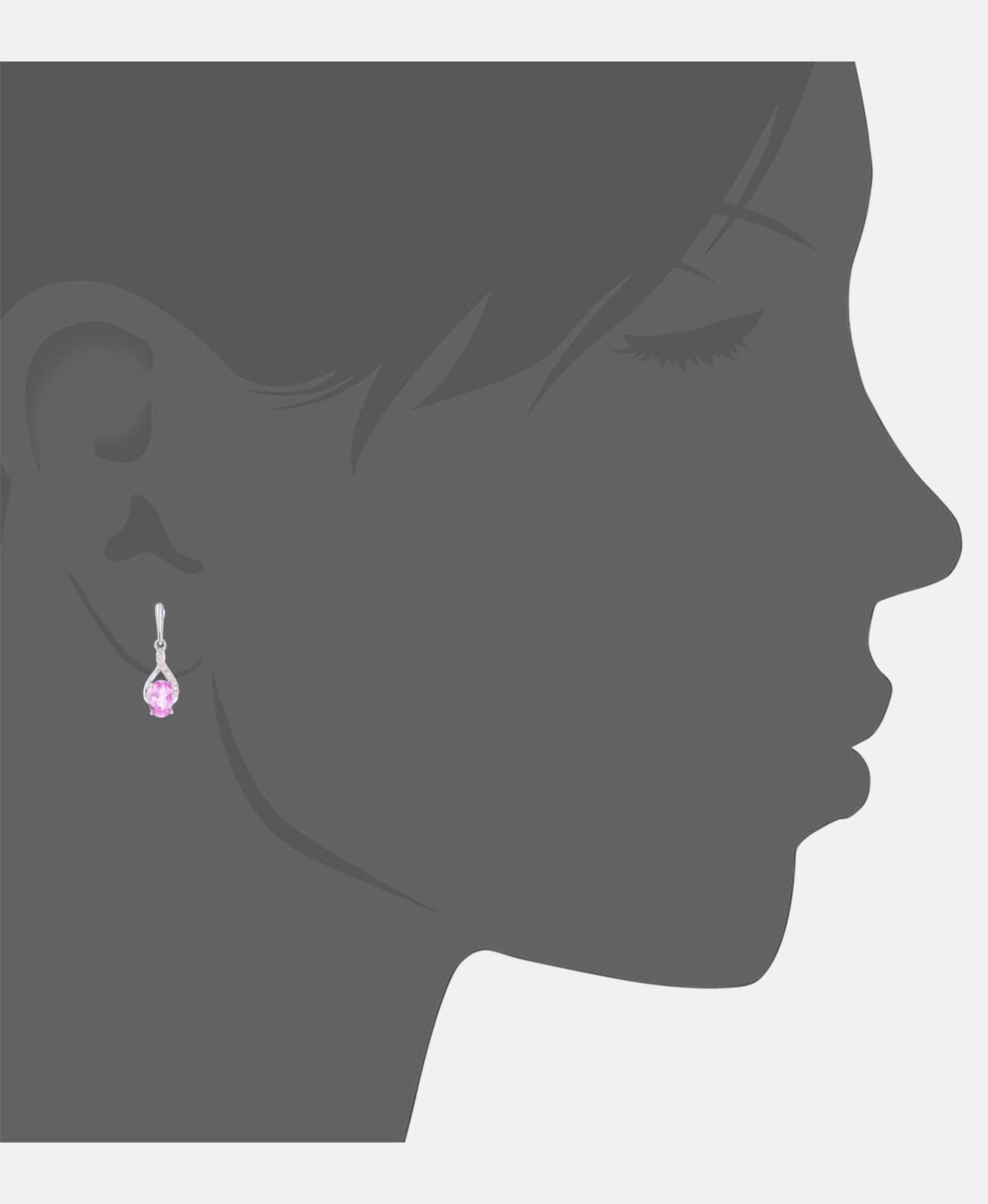 DIAMANT LETERNEL Earrings Silver