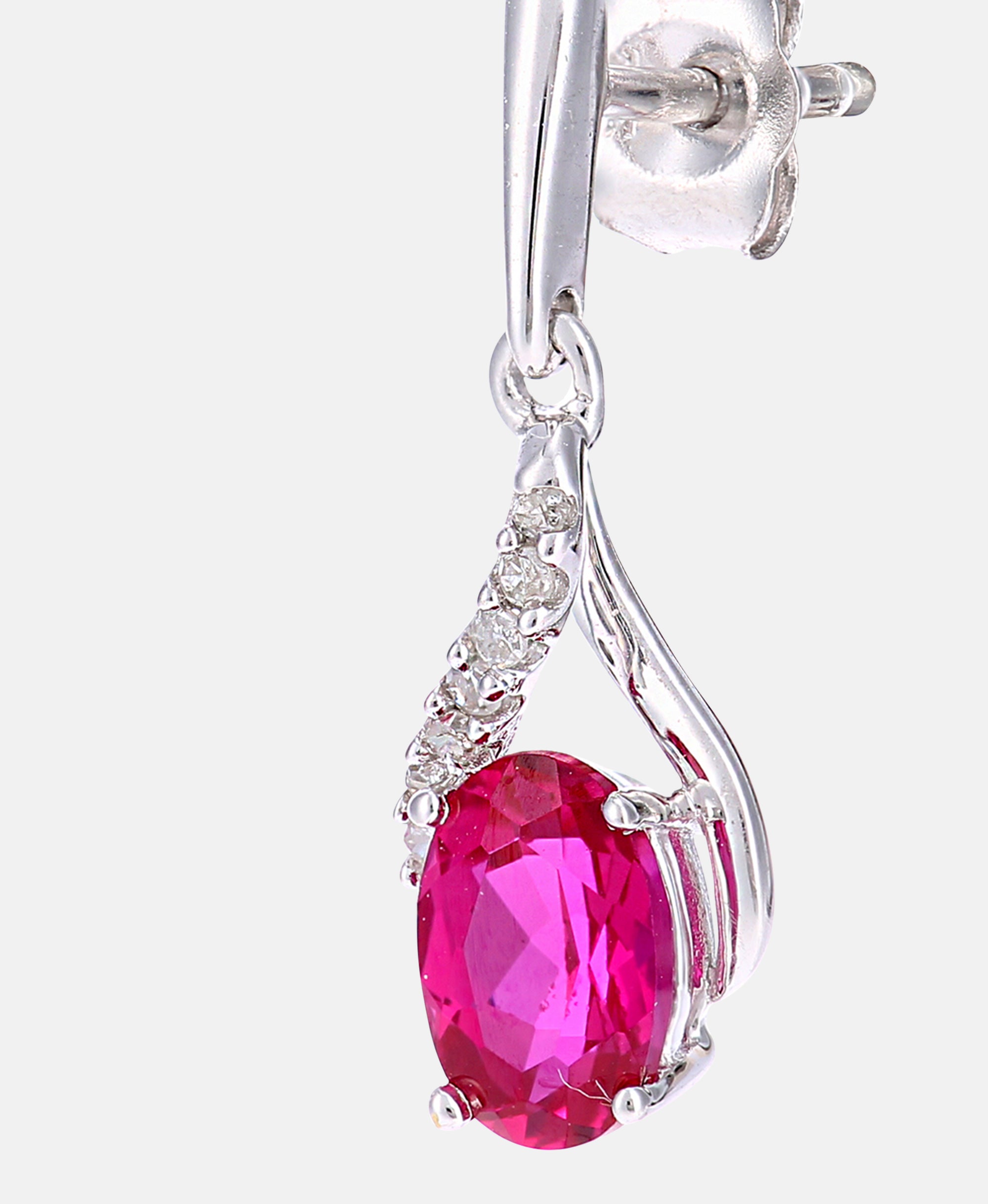 DIAMANT LETERNEL Earrings Silver