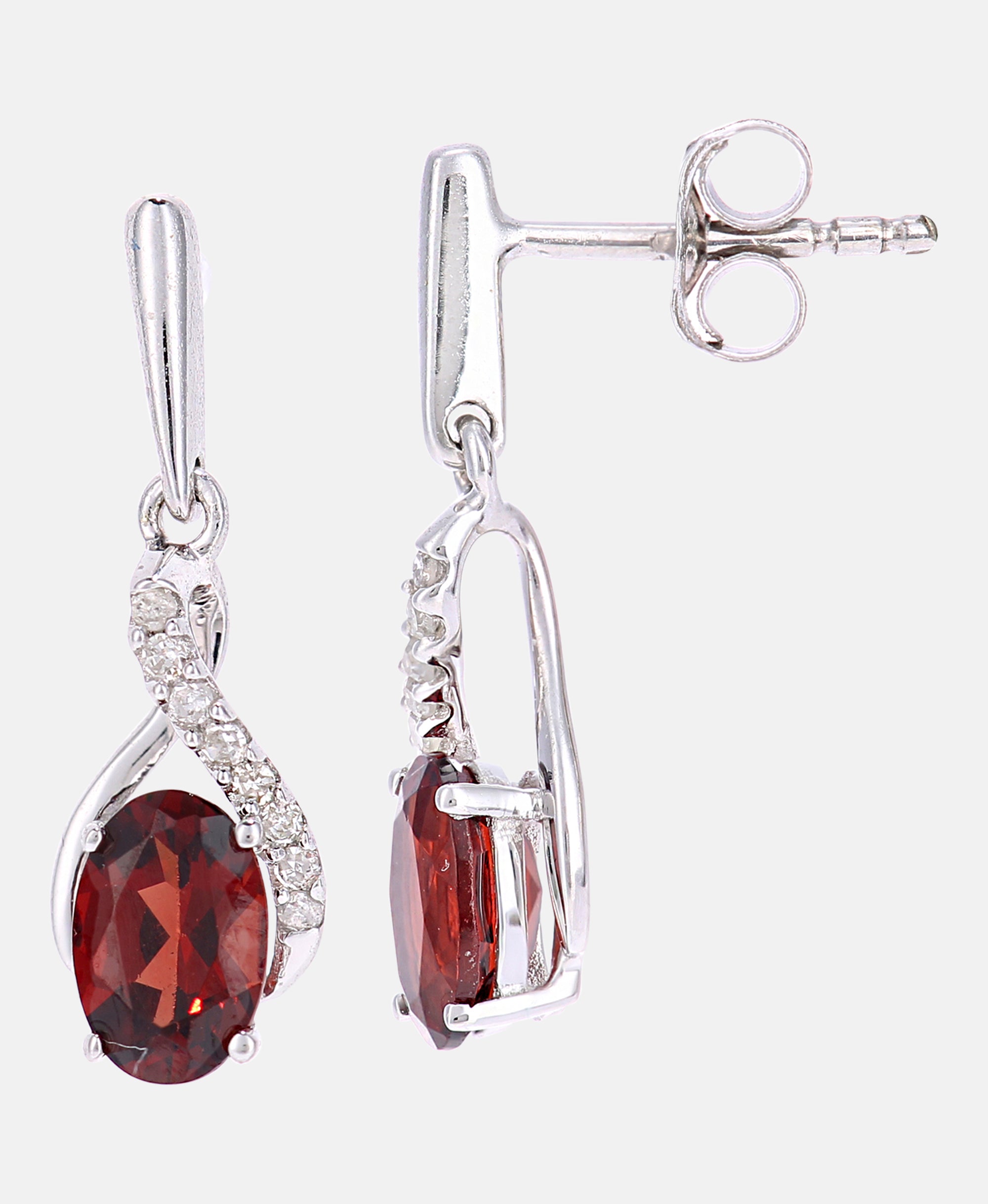 DIAMANT LETERNEL Earrings Silver