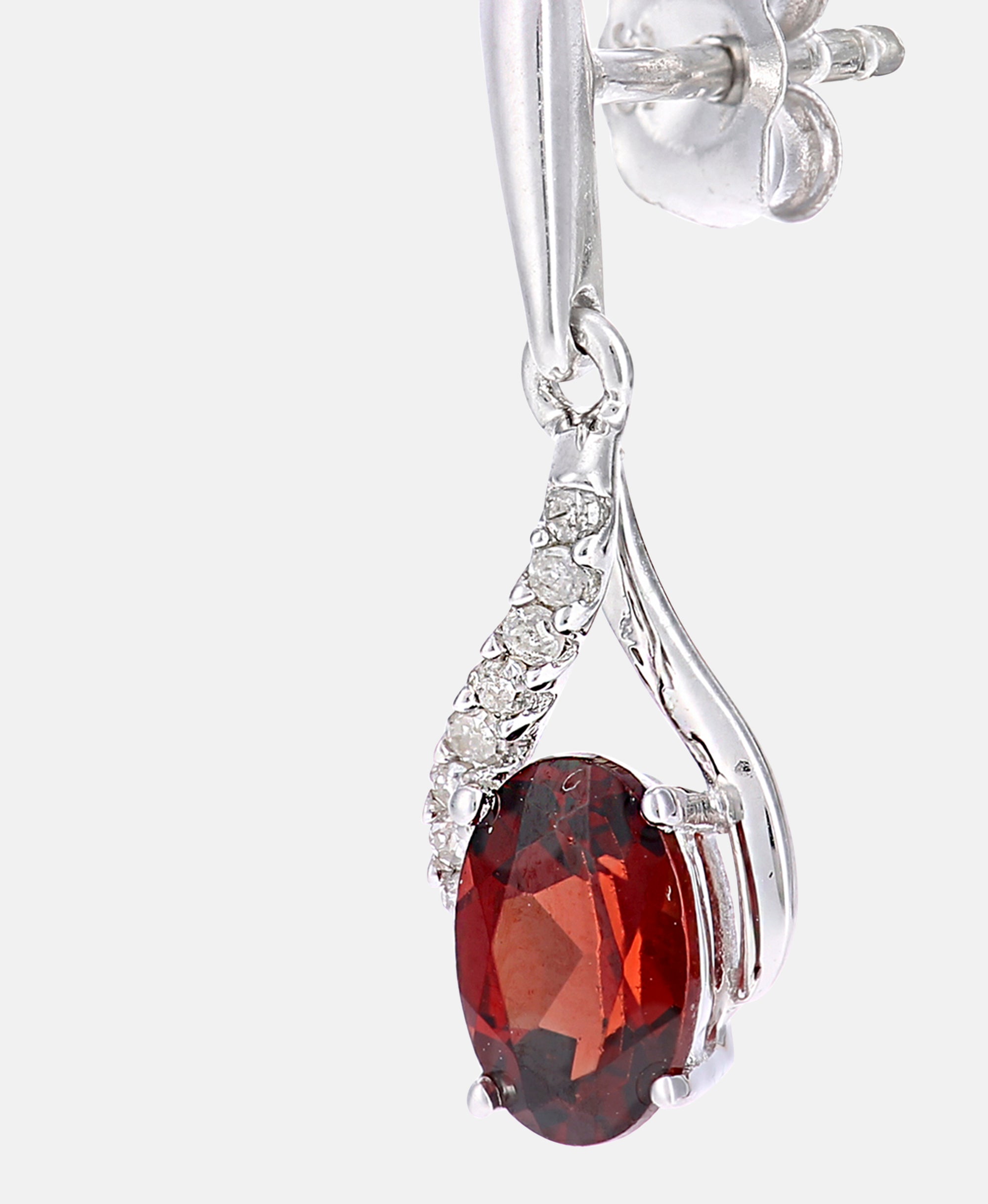 DIAMANT LETERNEL Earrings Silver
