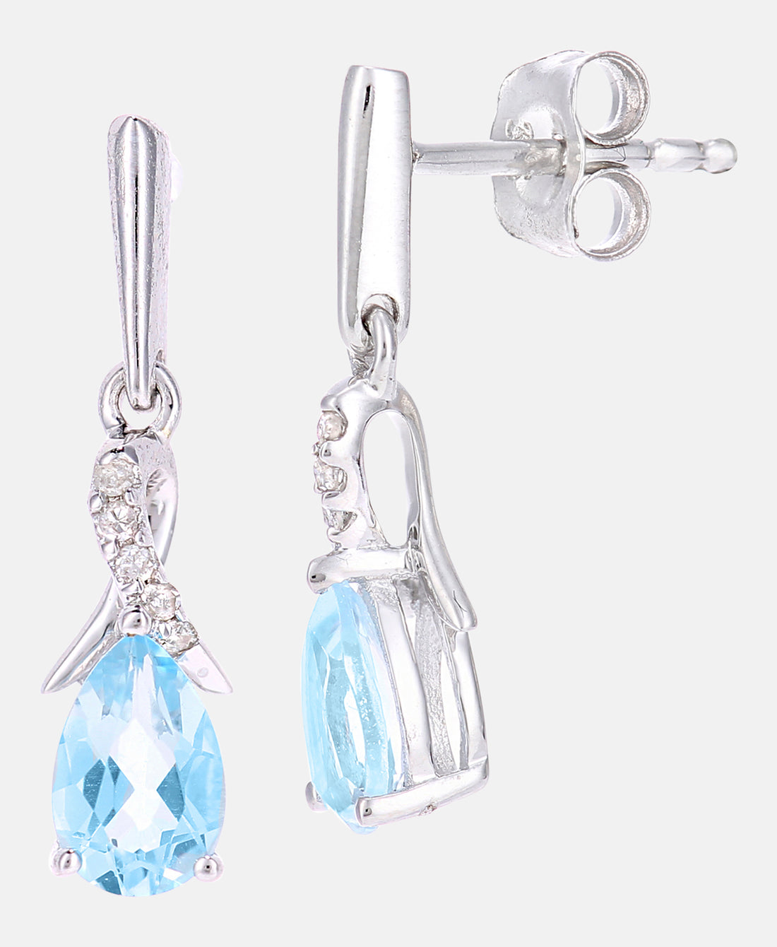 DIAMANT LETERNEL Earrings Silver