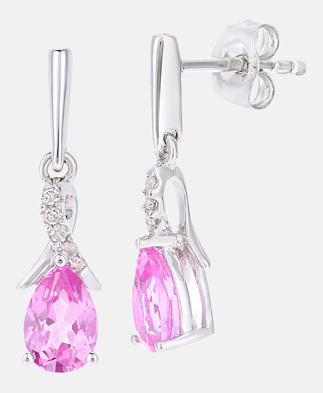 DIAMANT LETERNEL Earrings Silver
