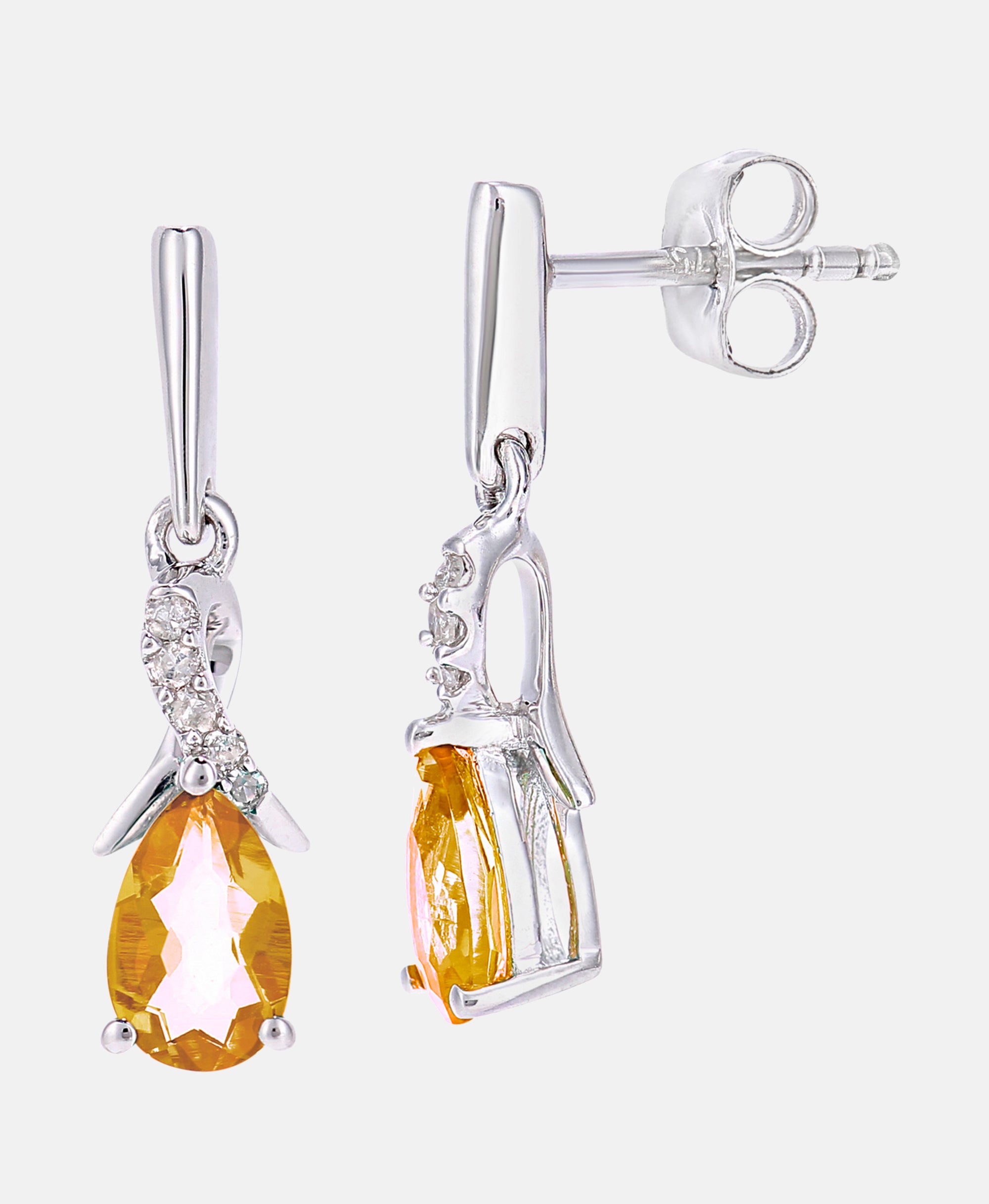 DIAMANT LETERNEL Earrings Silver