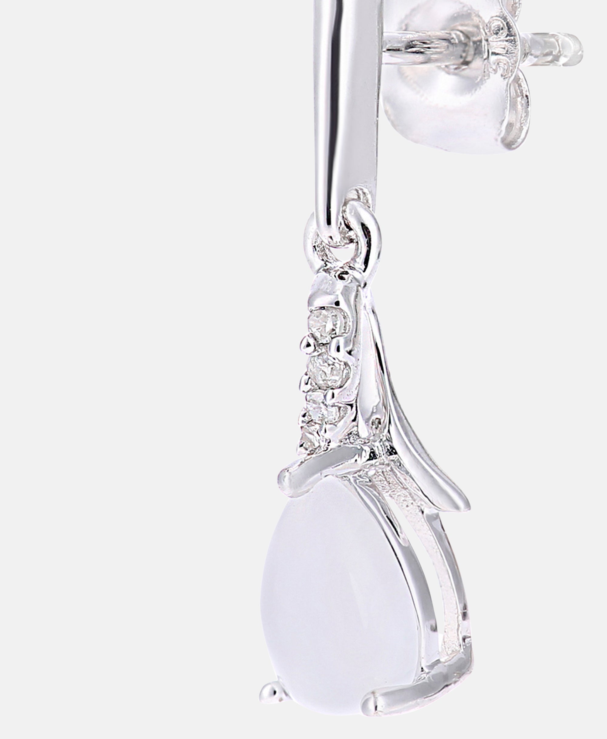 DIAMANT LETERNEL Earrings Silver