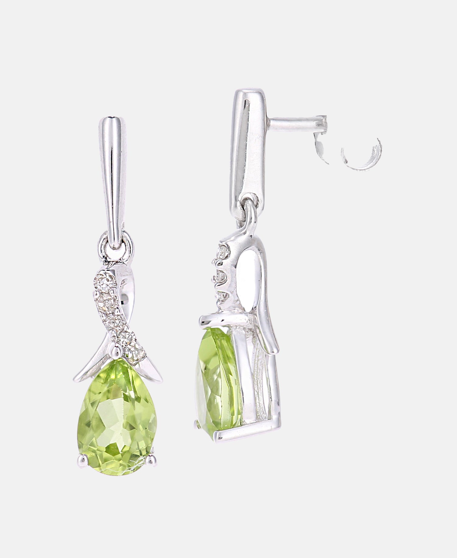 DIAMANT LETERNEL Earrings Silver