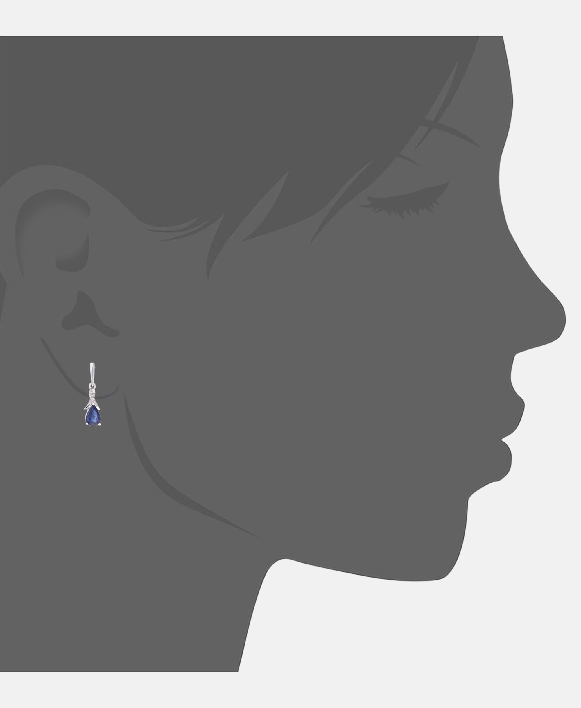 DIAMANT LETERNEL Earrings Silver