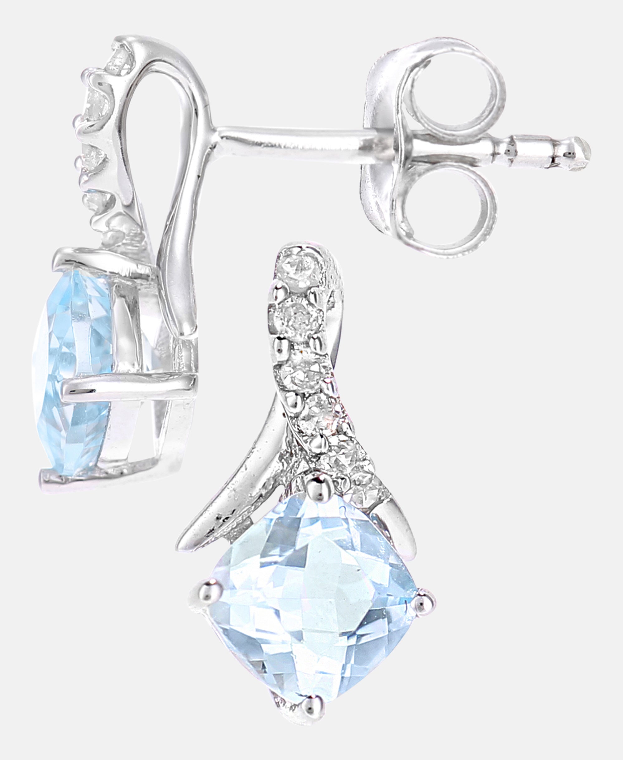 DIAMANT LETERNEL Earrings Silver