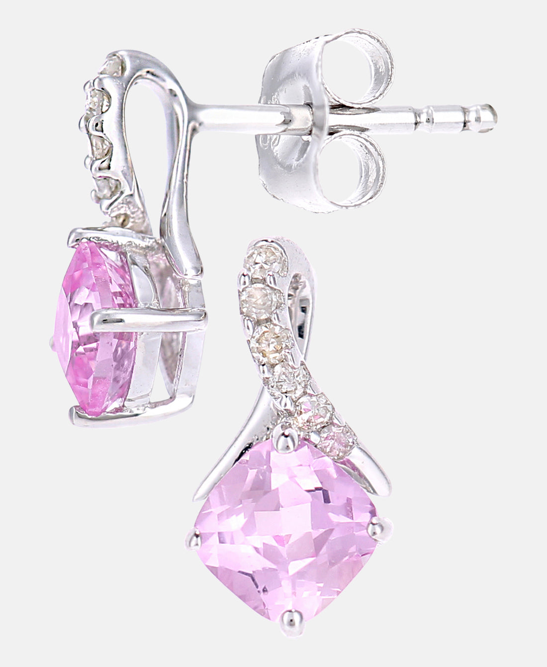 DIAMANT LETERNEL Earrings Silver