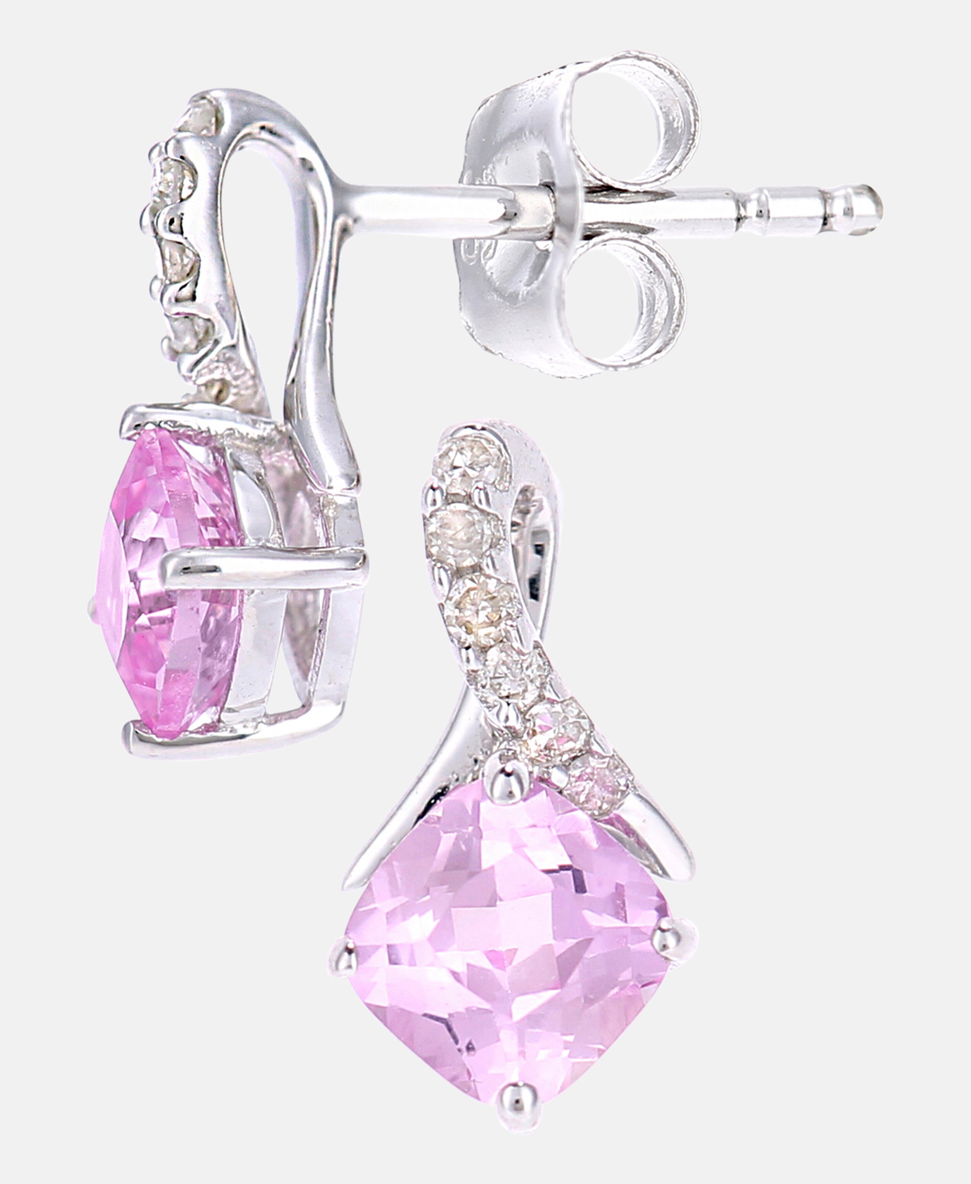 DIAMANT LETERNEL Earrings Silver