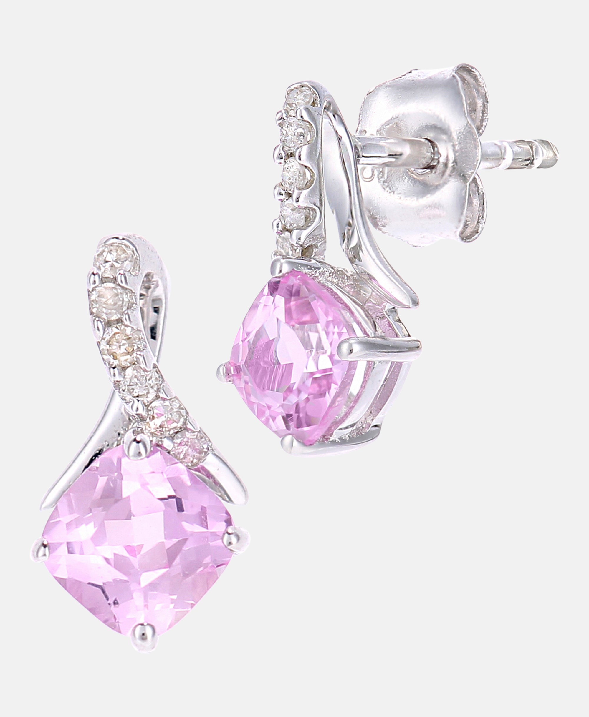 DIAMANT LETERNEL Earrings Silver