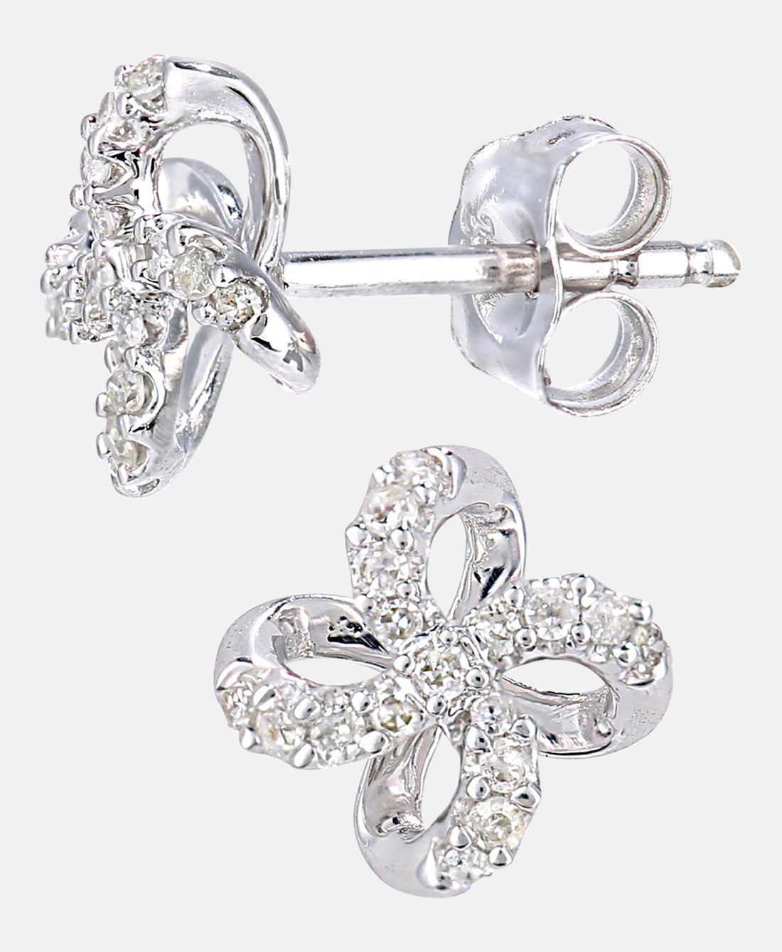 DIAMANT LETERNEL Earrings Silver