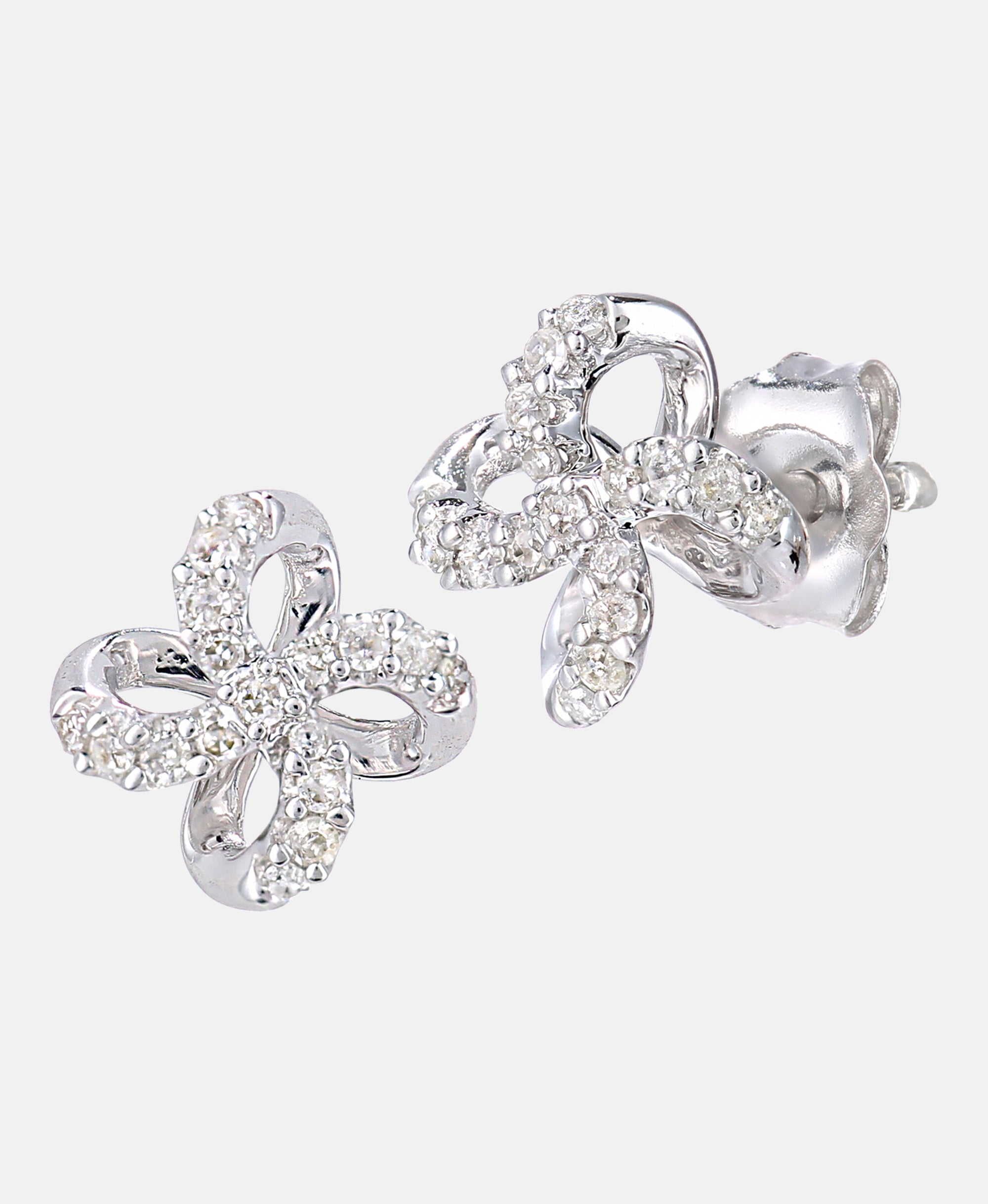 DIAMANT LETERNEL Earrings Silver
