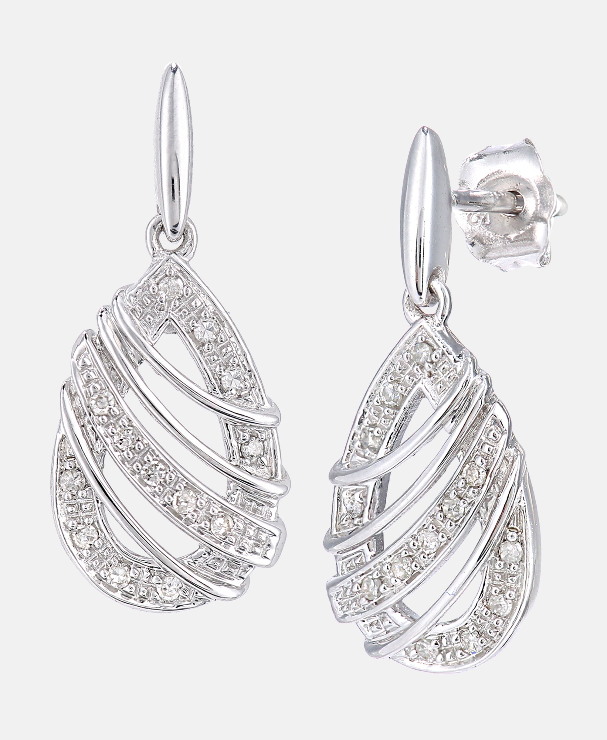 DIAMANT LETERNEL Earrings Silver
