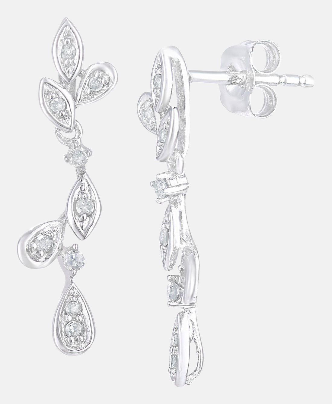 DIAMANT LETERNEL Earrings Silver