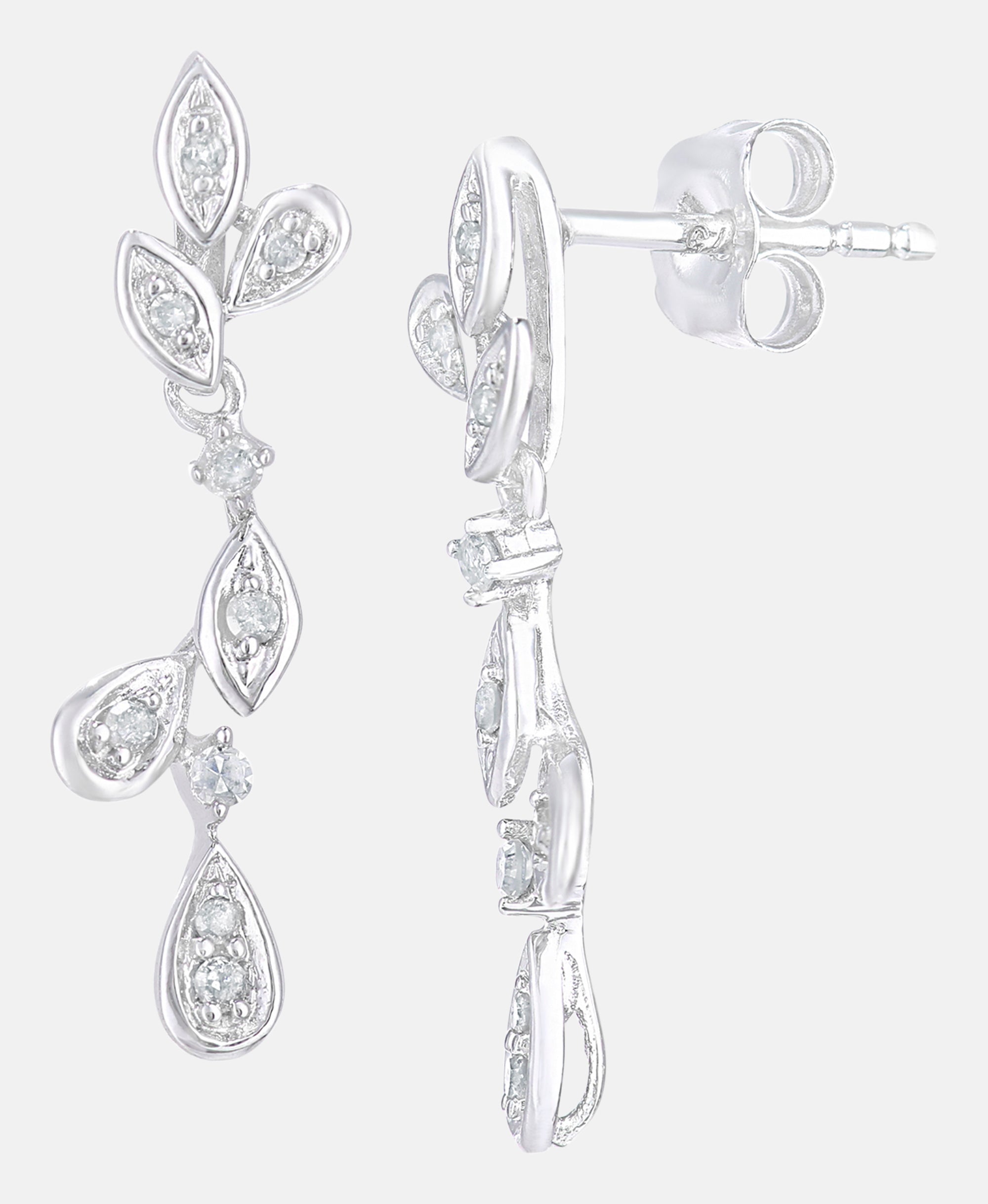 DIAMANT LETERNEL Earrings Silver