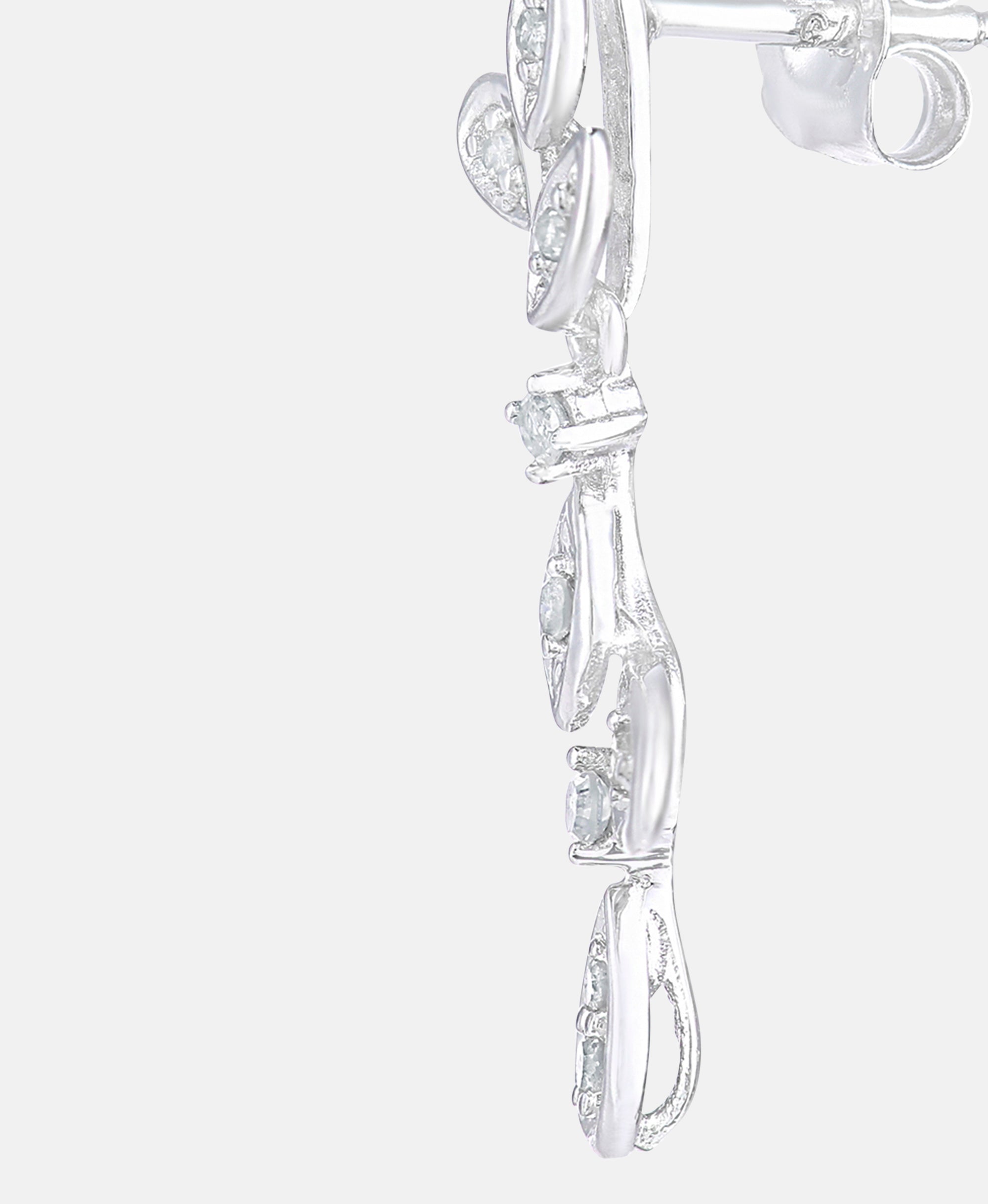 DIAMANT LETERNEL Earrings Silver