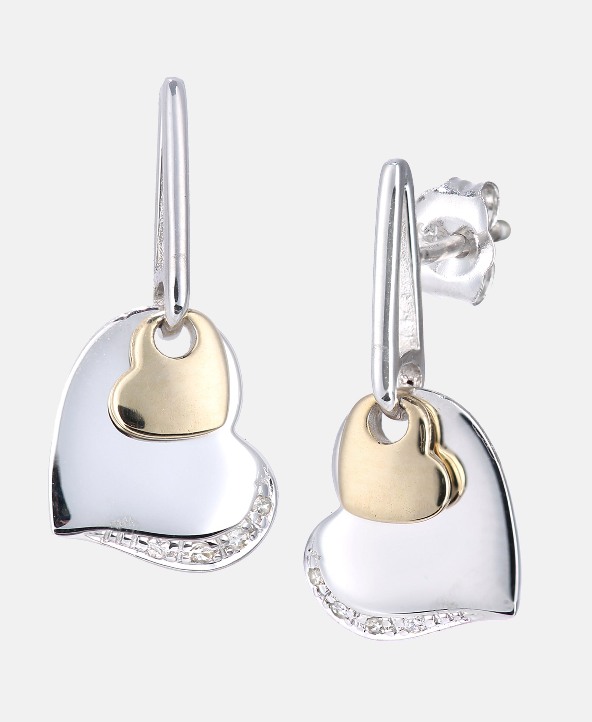 DIAMANT LETERNEL Earrings Silver