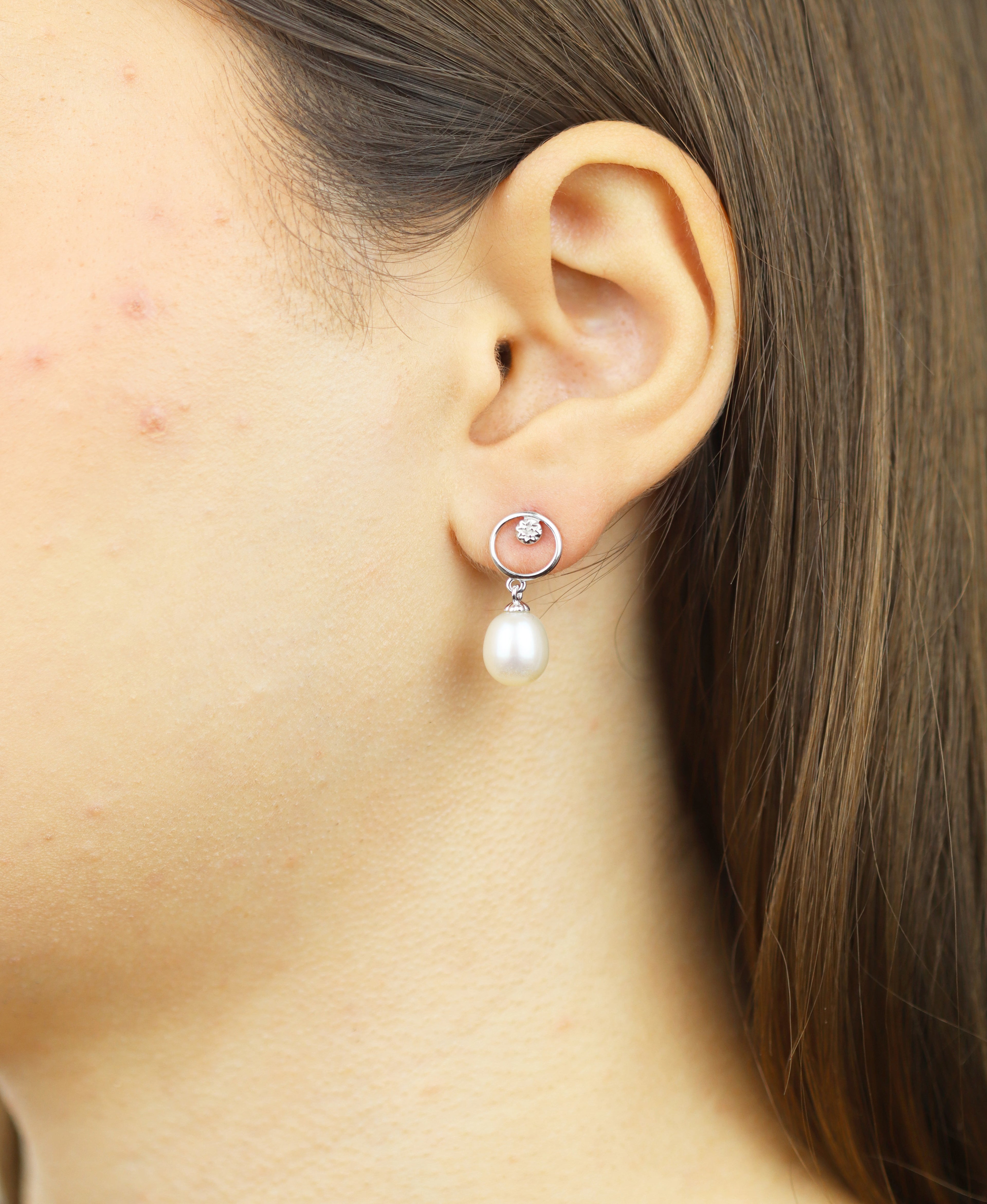 DIAMANT LETERNEL Earrings Silver