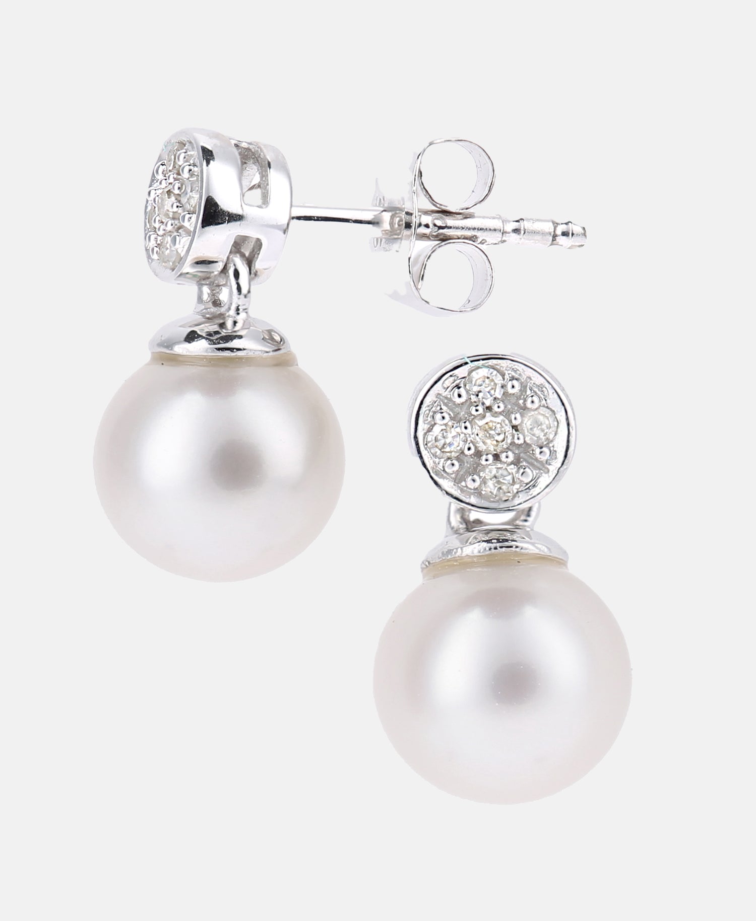 DIAMANT LETERNEL Earrings Silver