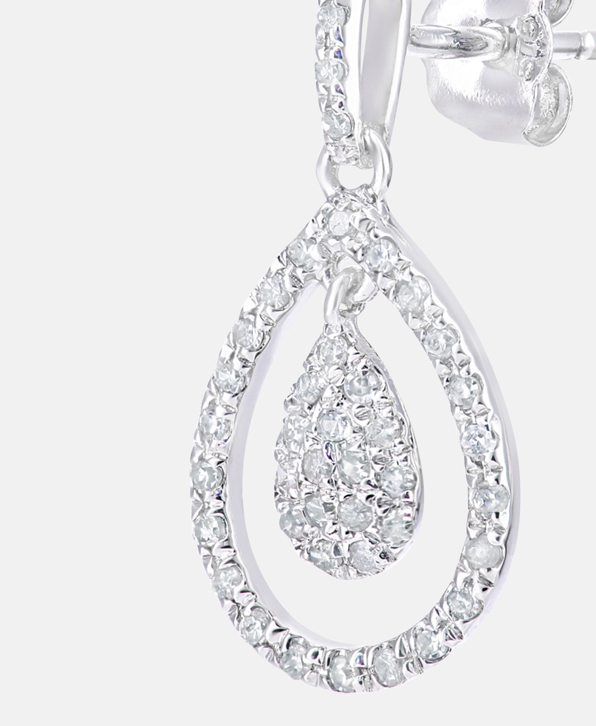 DIAMANT LETERNEL Earrings Silver