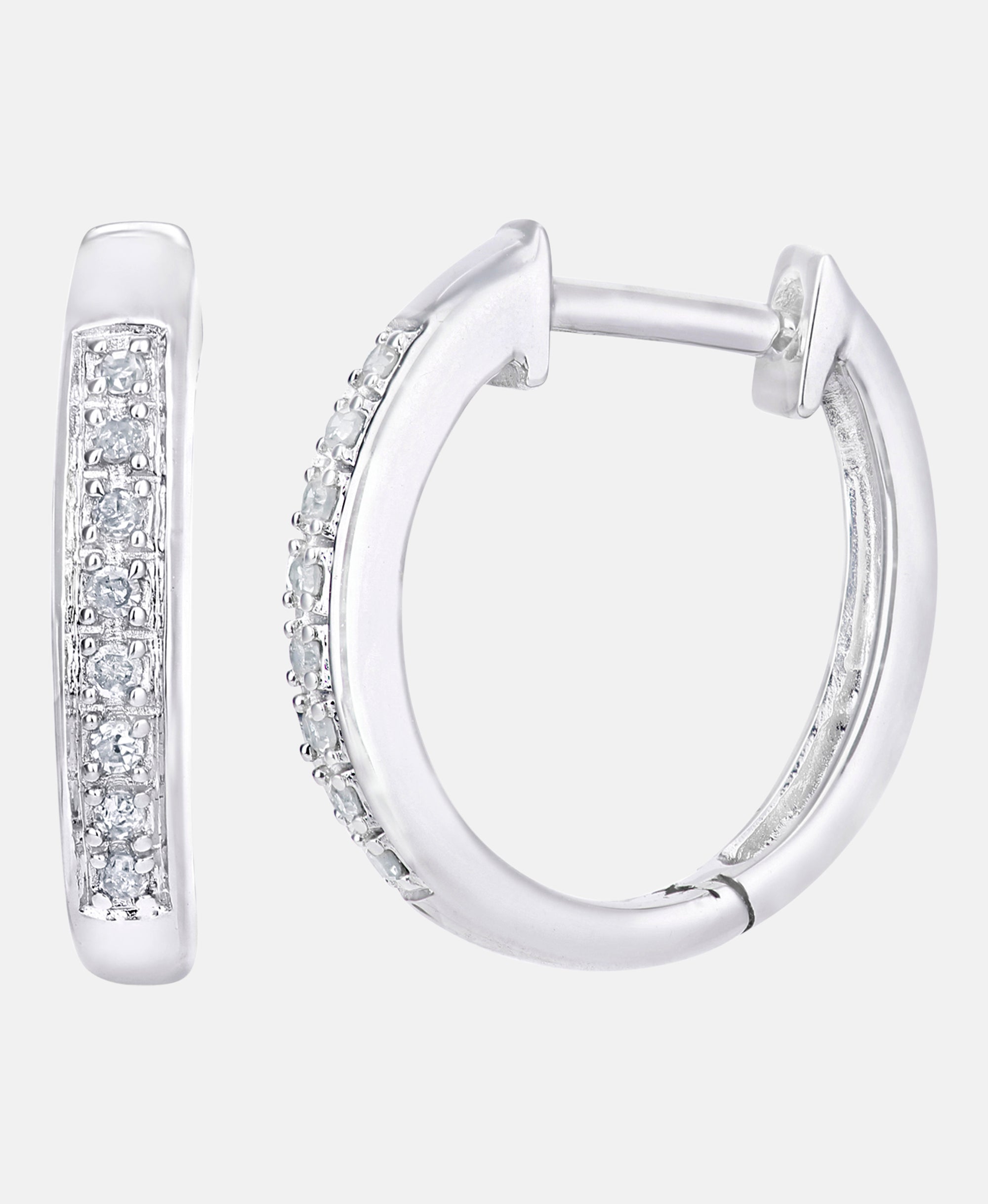 DIAMANT LETERNEL Earrings Silver