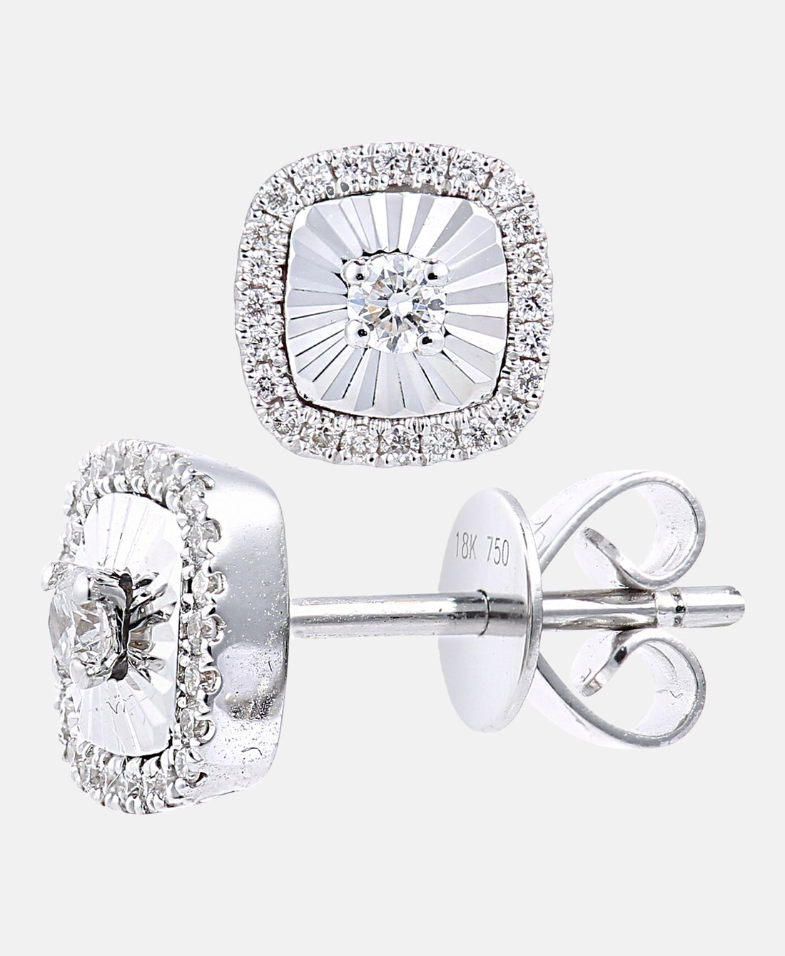 DIAMANT LETERNEL Earrings Silver