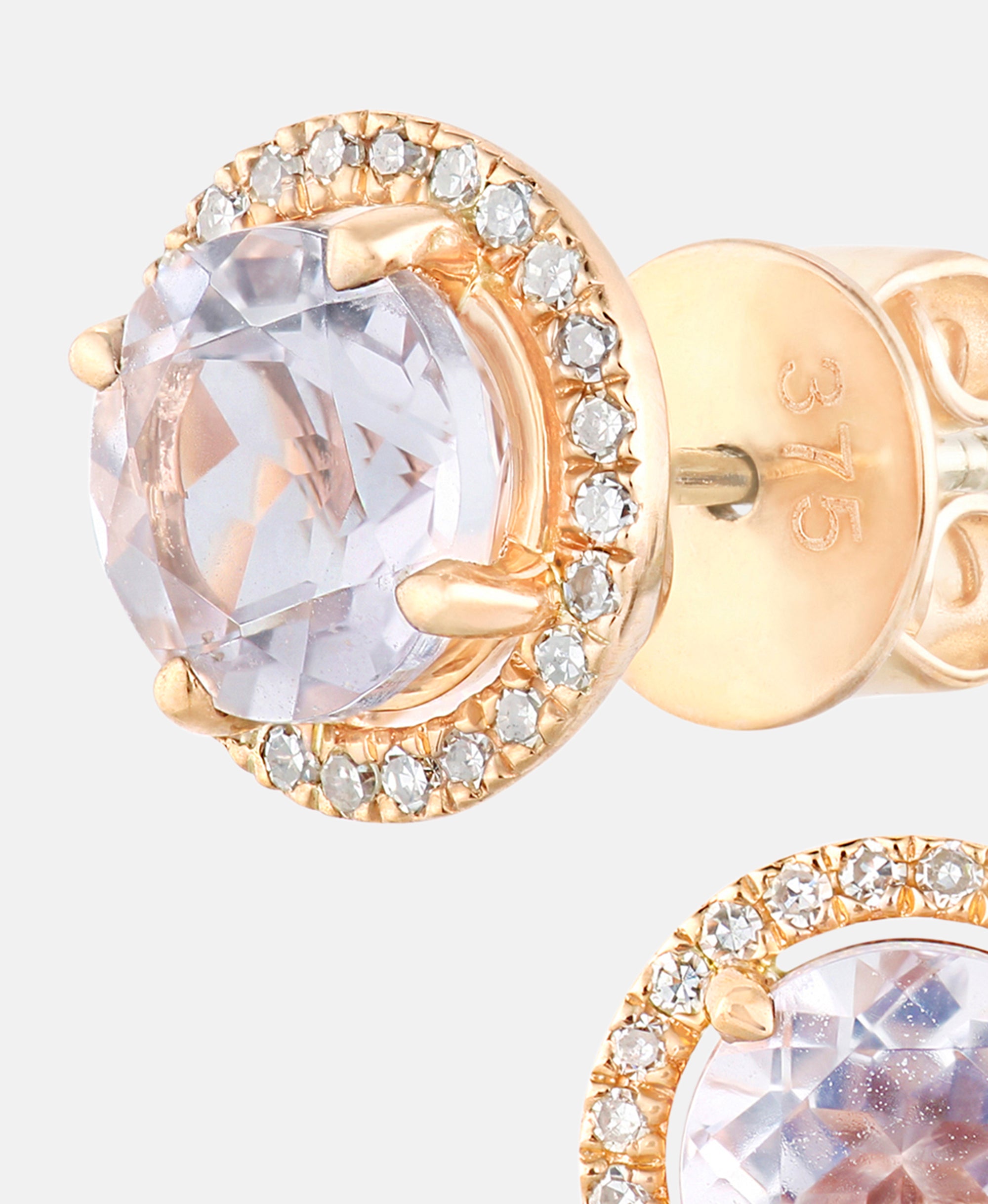 DIAMANT LETERNEL Earrings Rose gold