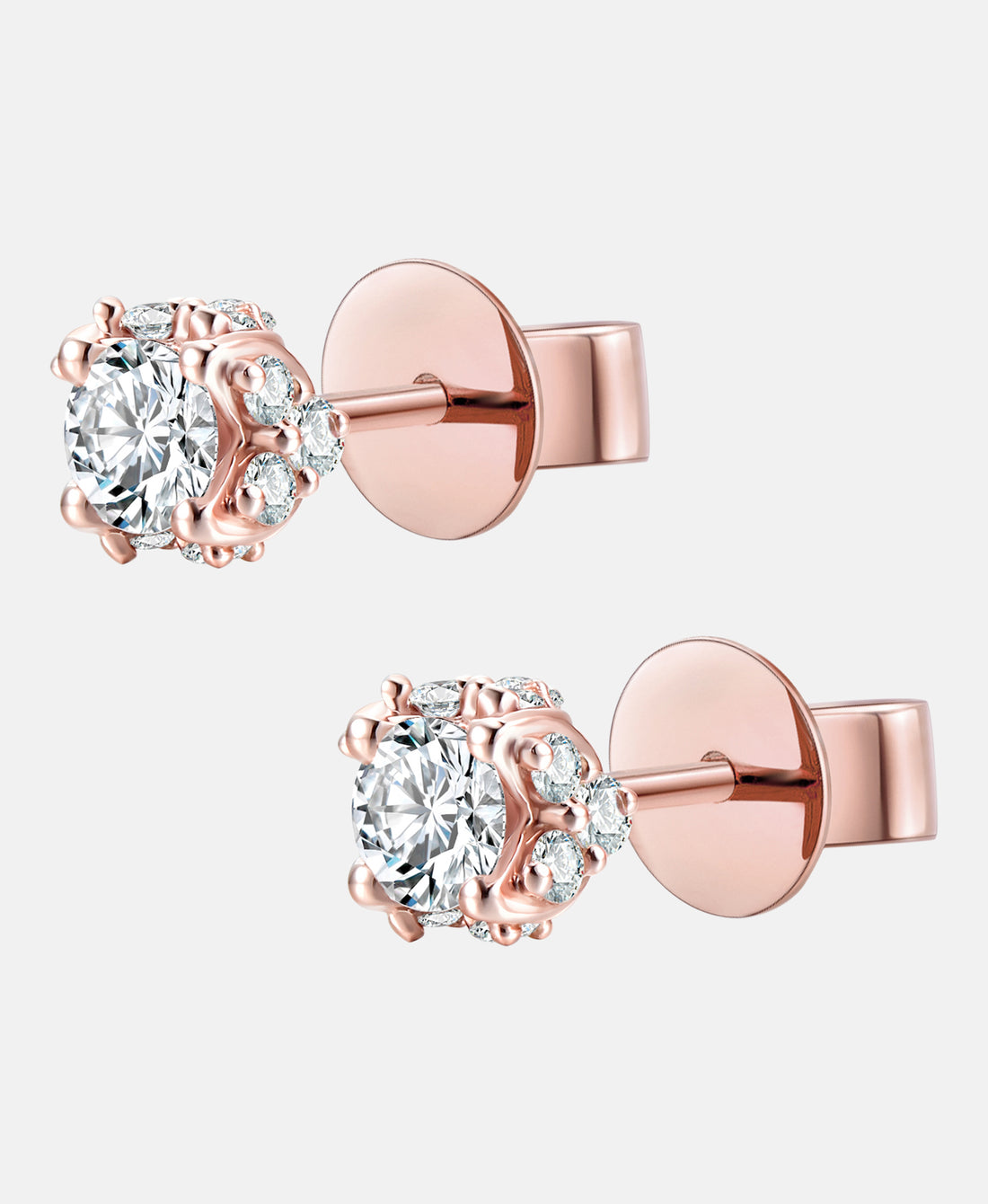 DIAMANT LETERNEL Earrings Rose gold