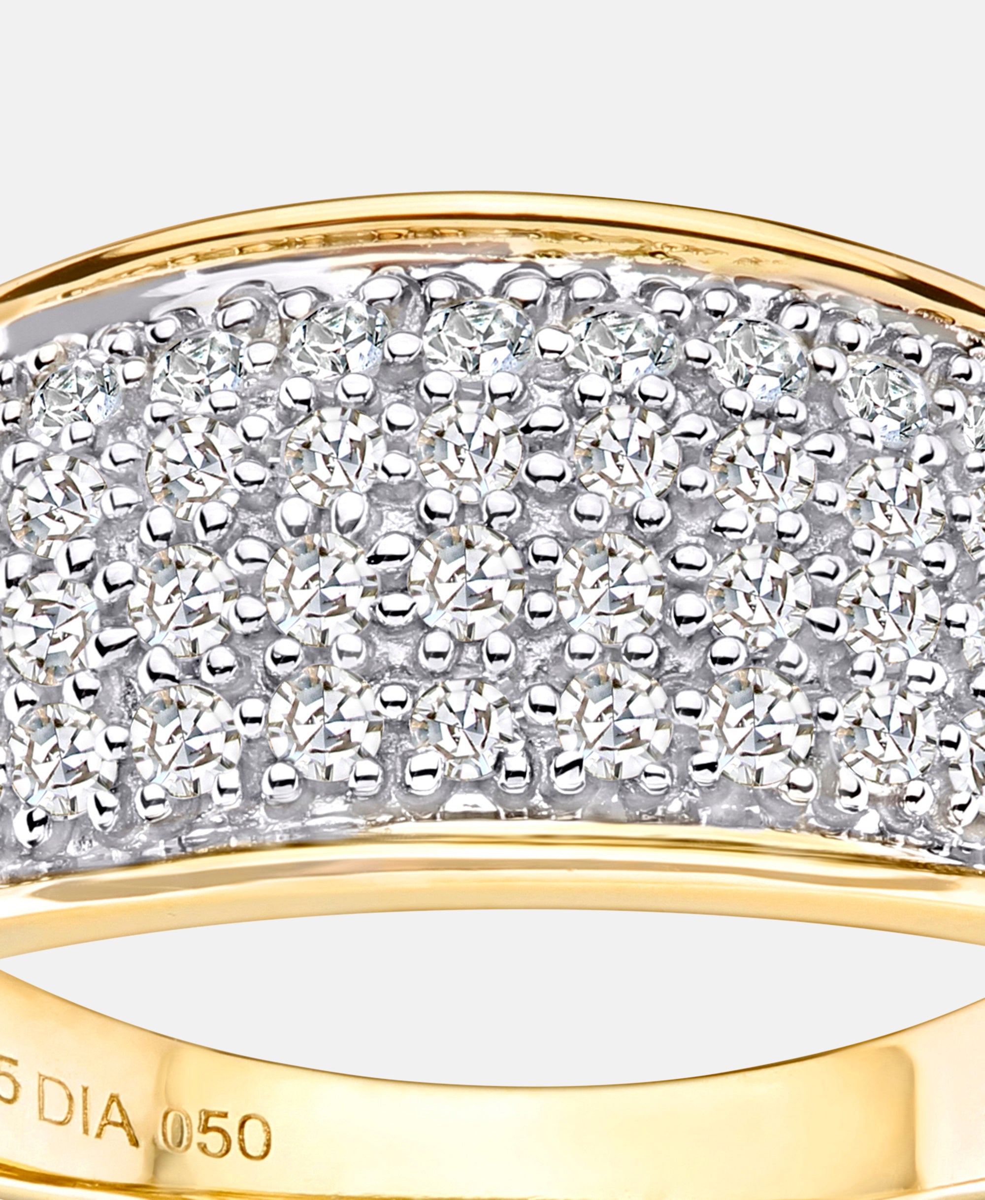 DIAMANT LETERNEL Ring Gold