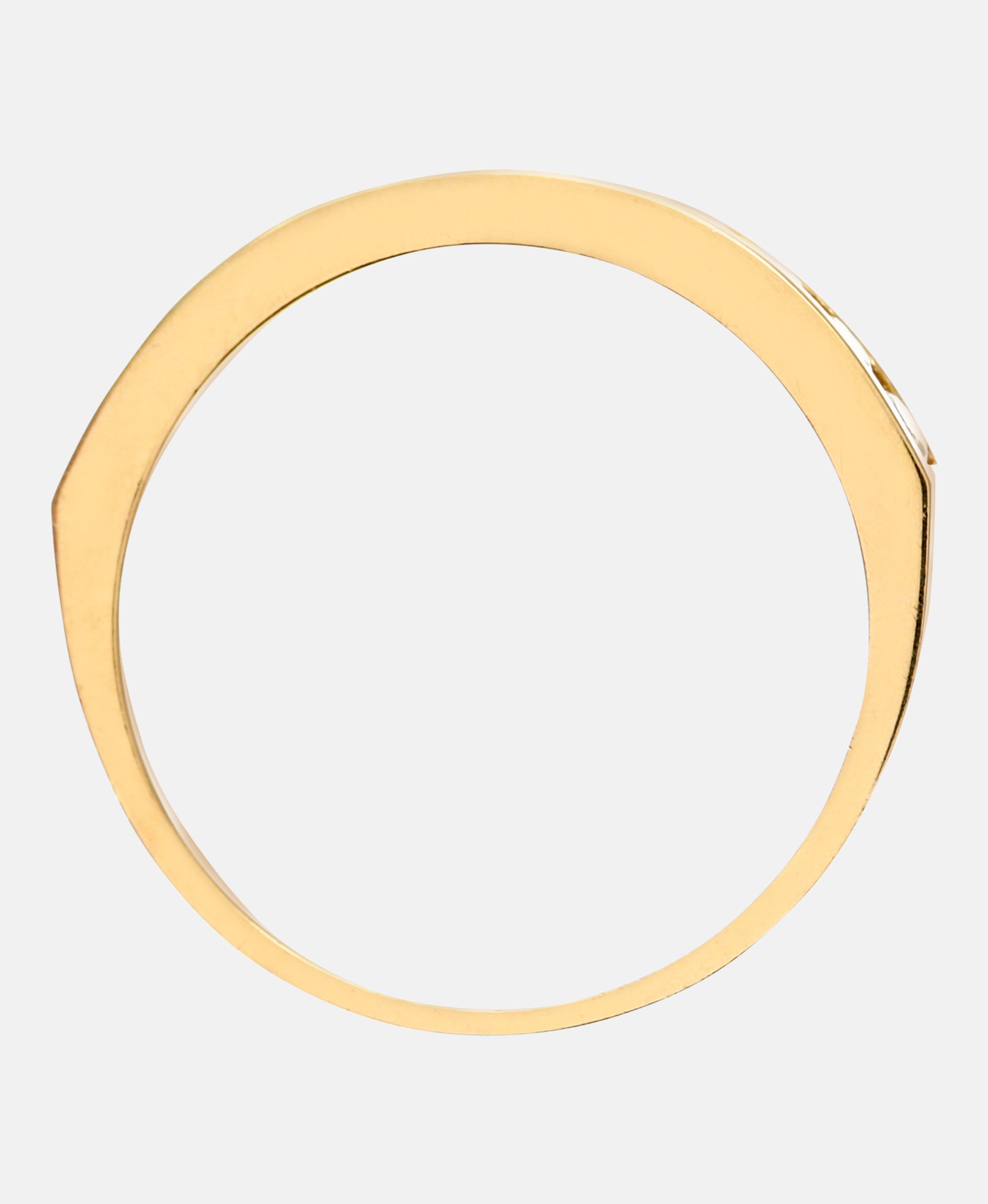 Eternity-Ring aus 375 Gelbgold mit Diamant