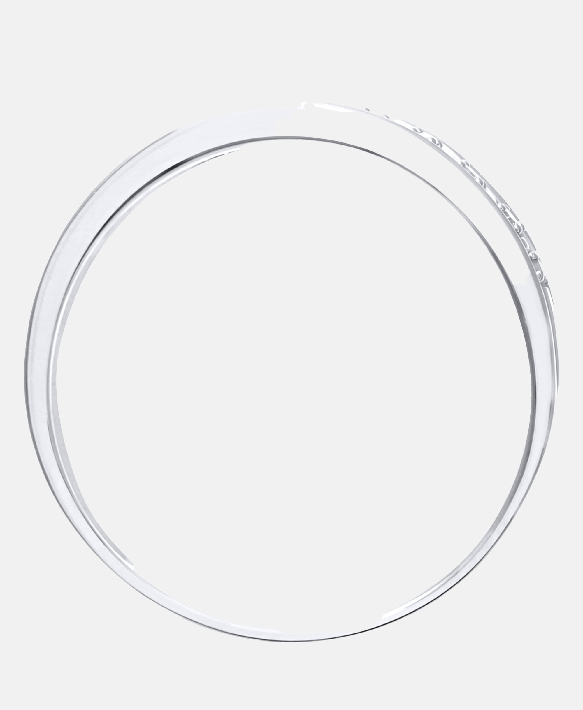 Eternity-Ring aus 375 Weißgold mit Diamant