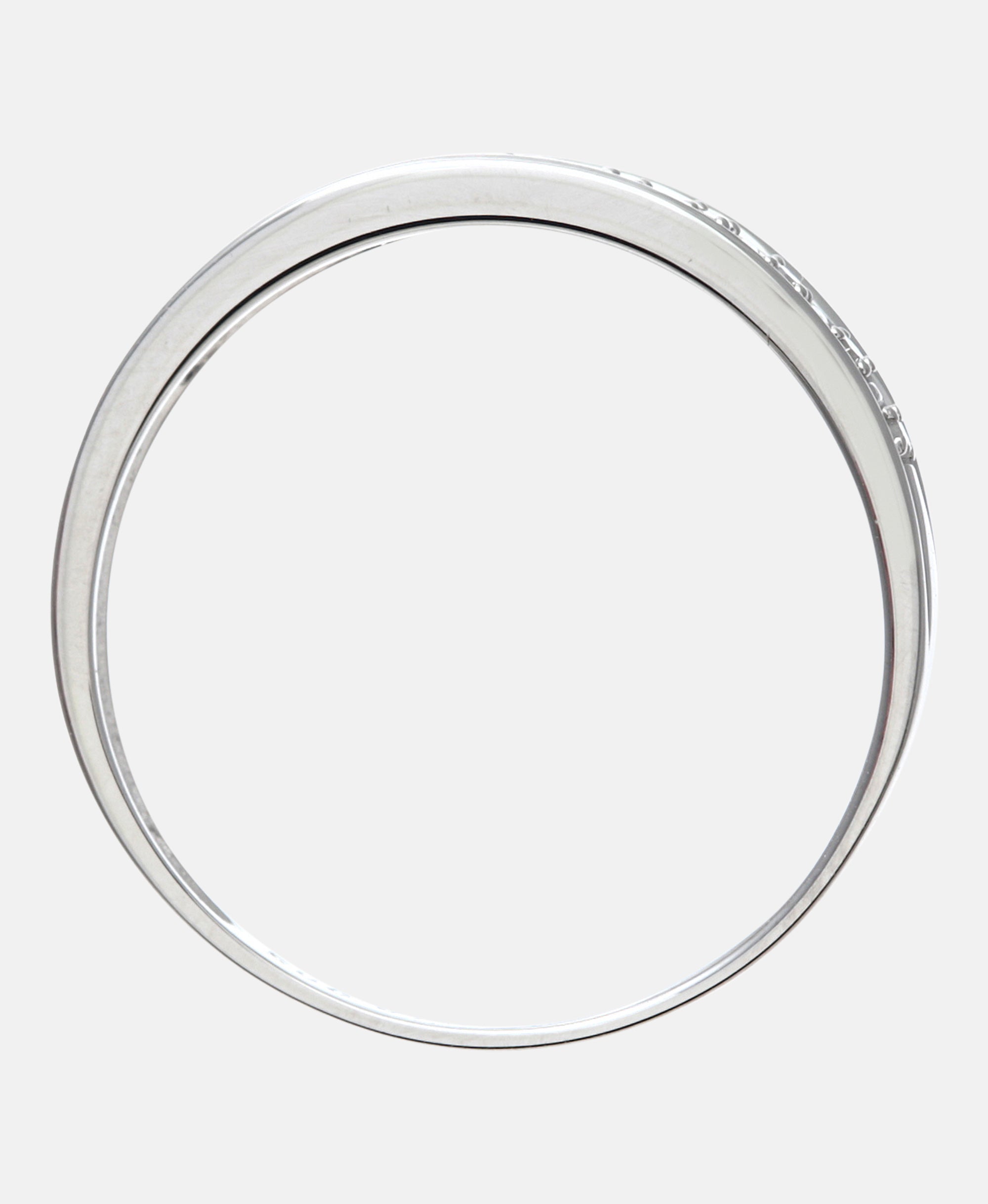 Eternity-Ring aus 375 Weißgold mit Diamant