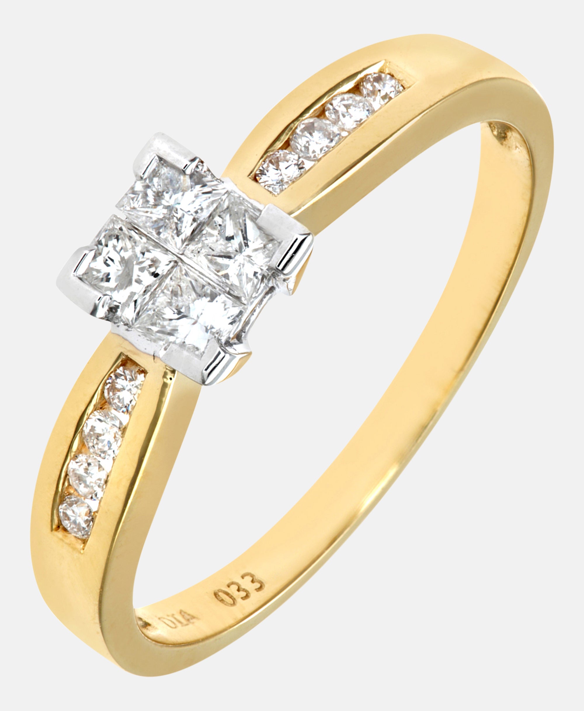 DIAMANT LETERNEL Ring Gold