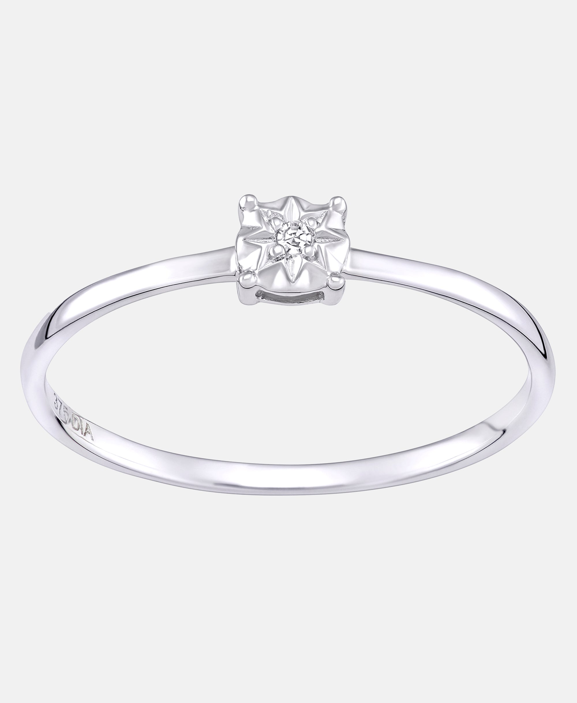 DIAMANT LETERNEL Ring Silver