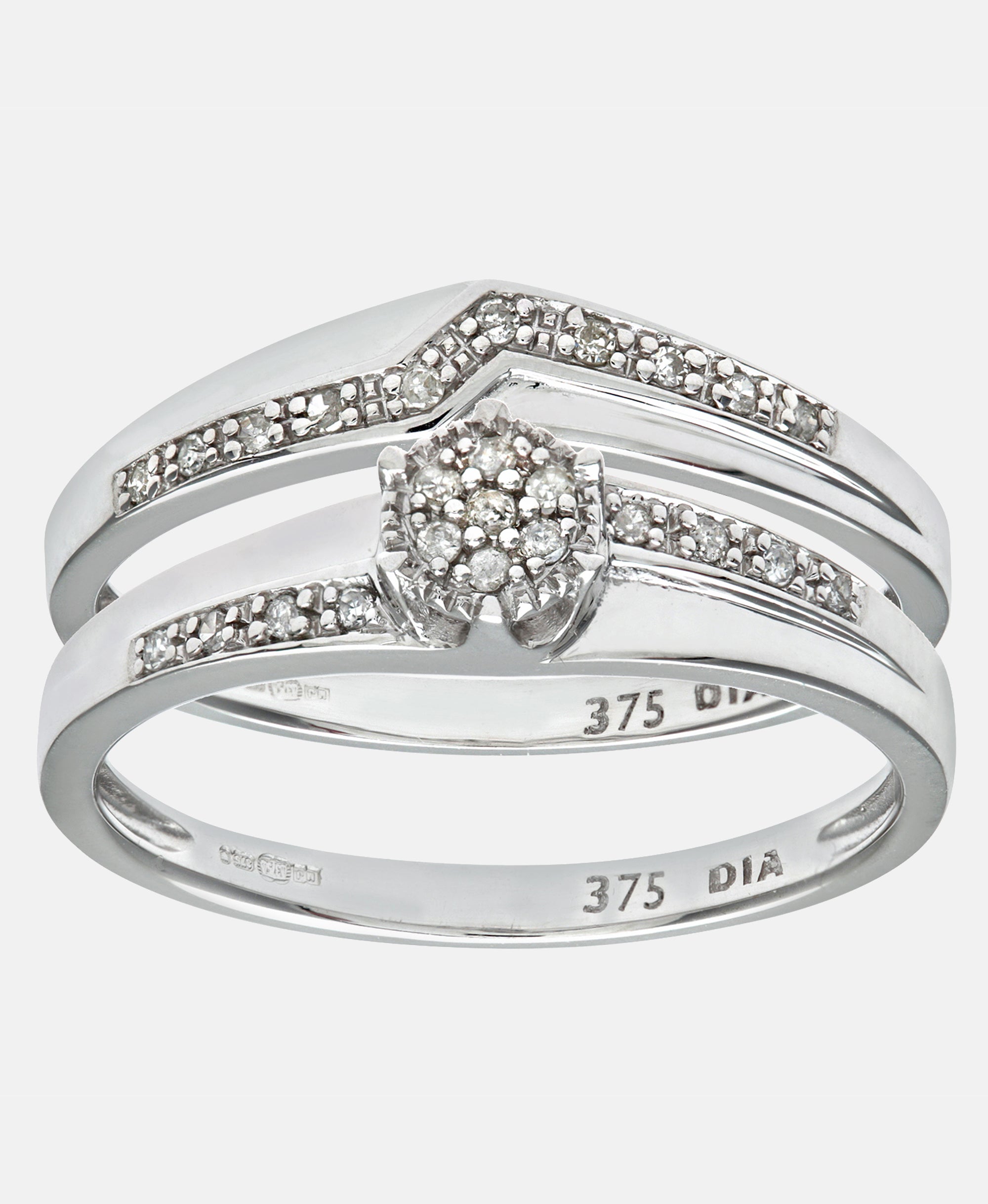 DIAMANT LETERNEL Ring Silver