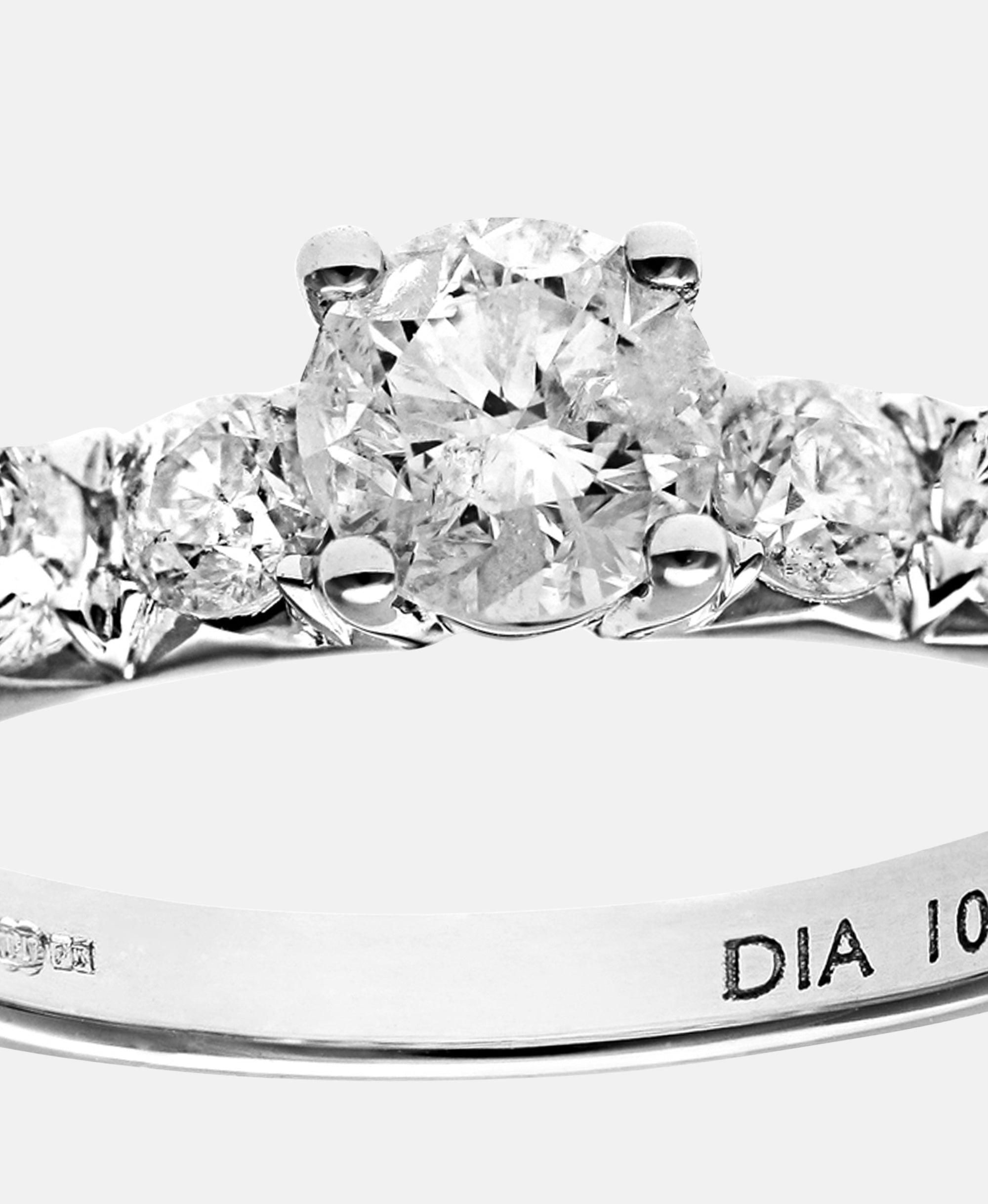 DIAMANT LETERNEL Ring Silver