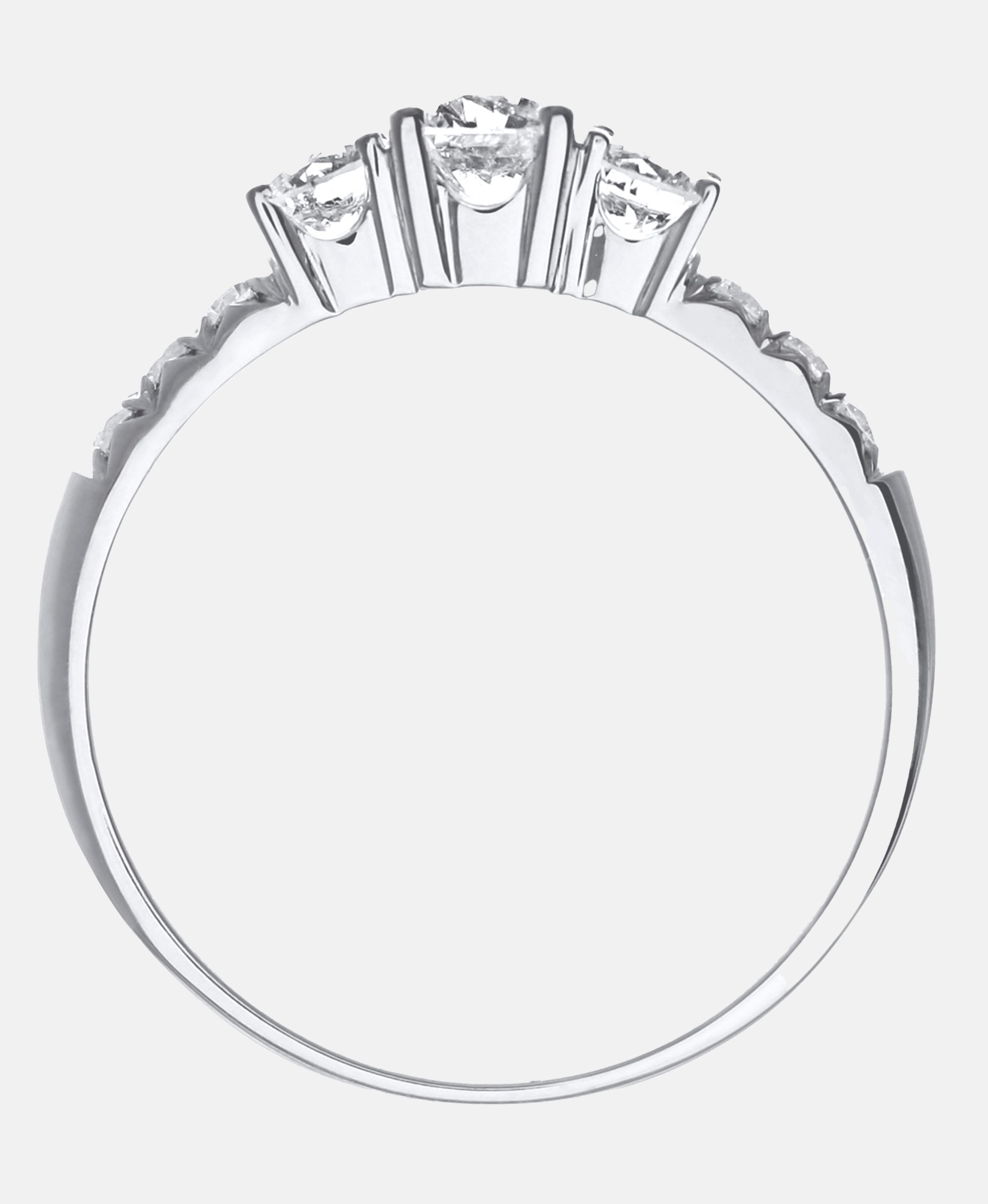 DIAMANT LETERNEL Ring Silver