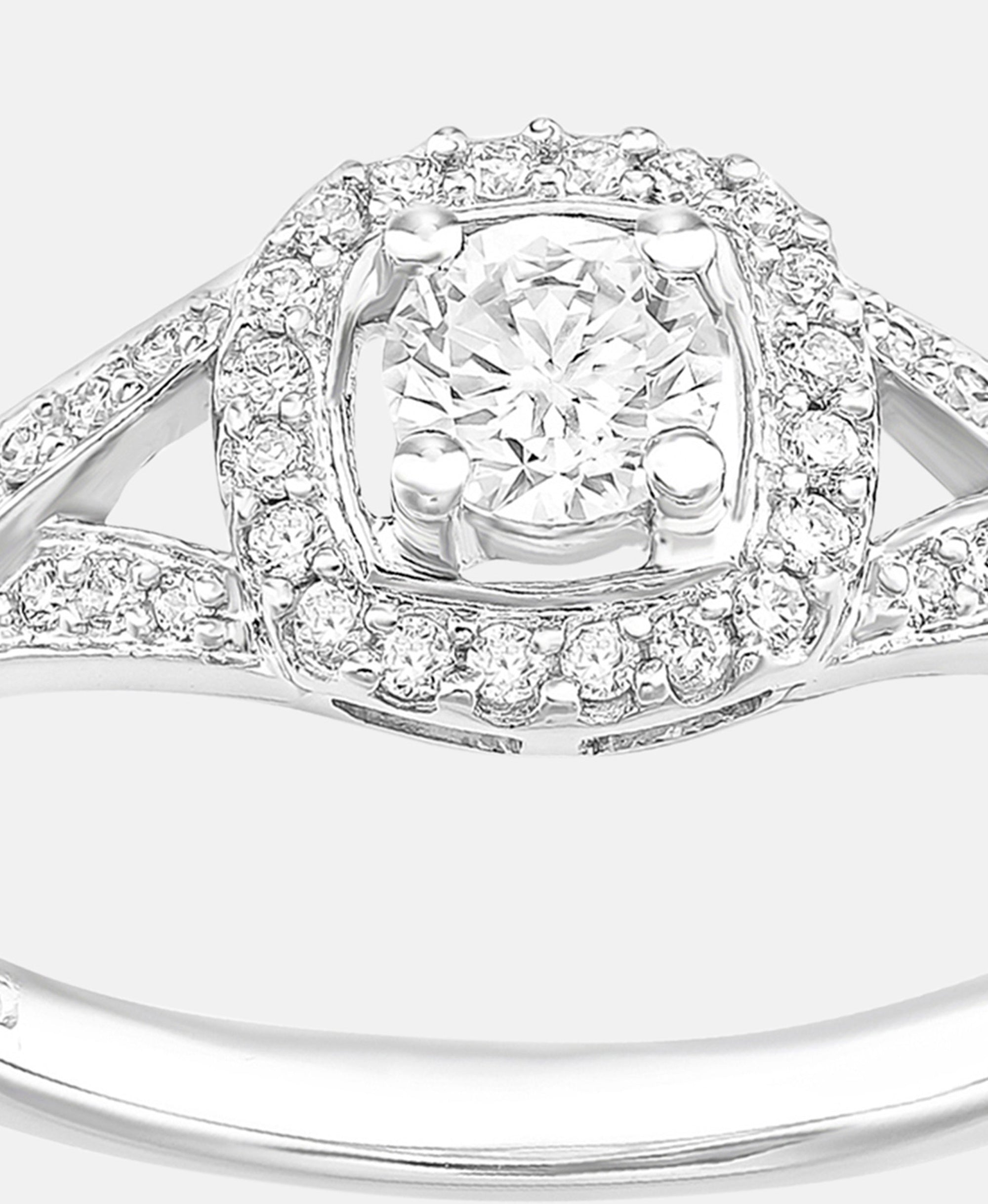 DIAMANT LETERNEL Ring Silver