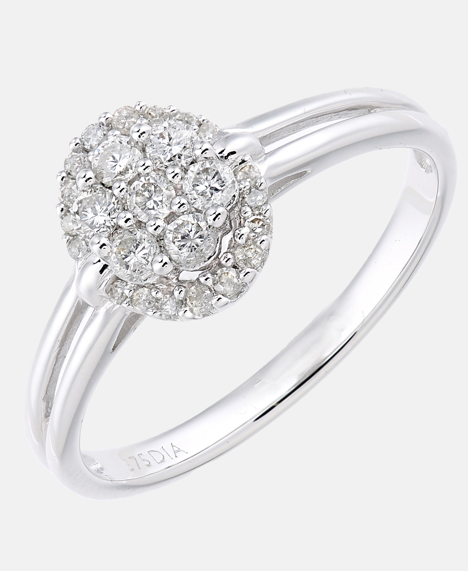 DIAMANT LETERNEL Ring Silver