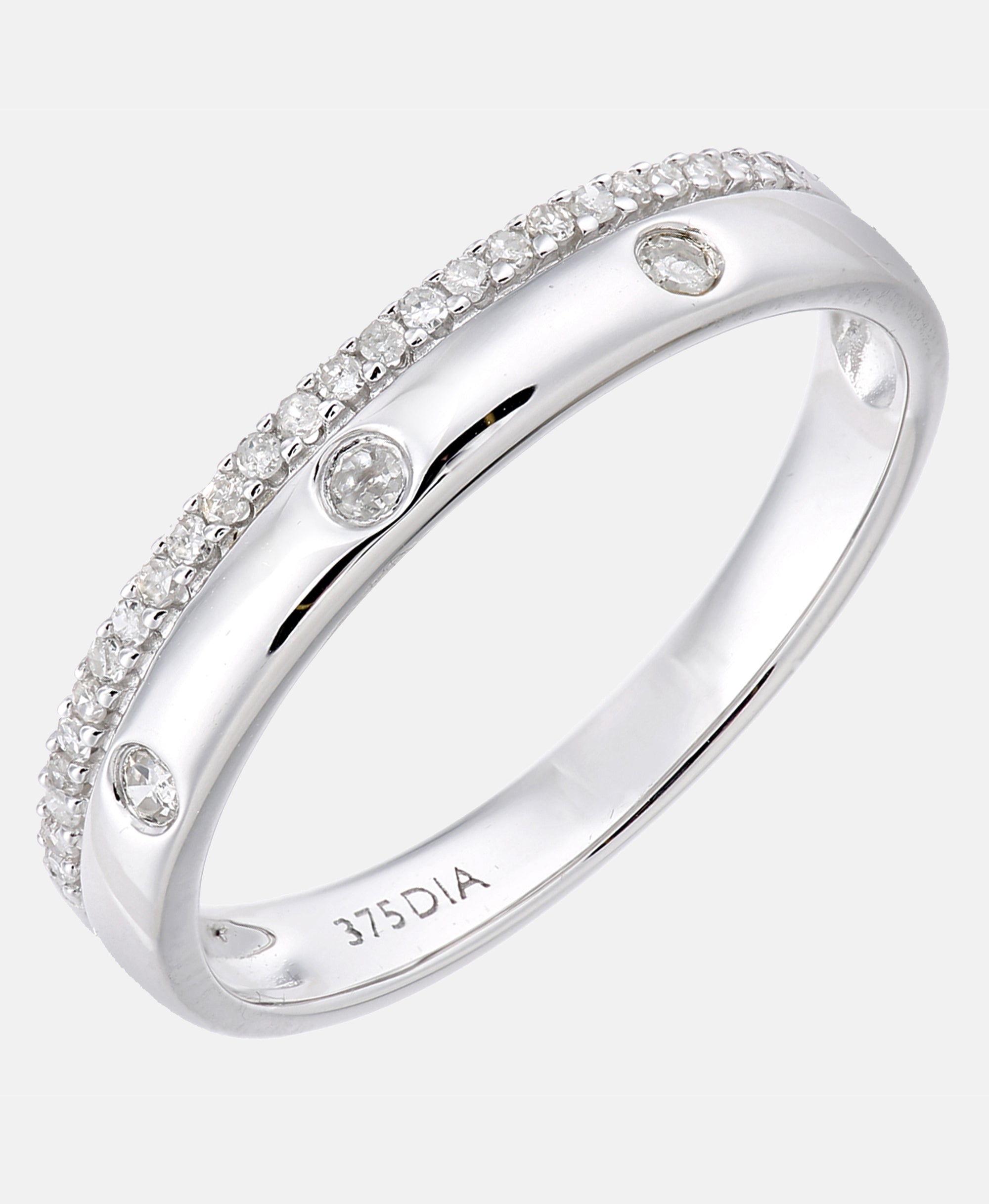 DIAMANT LETERNEL Ring Silver