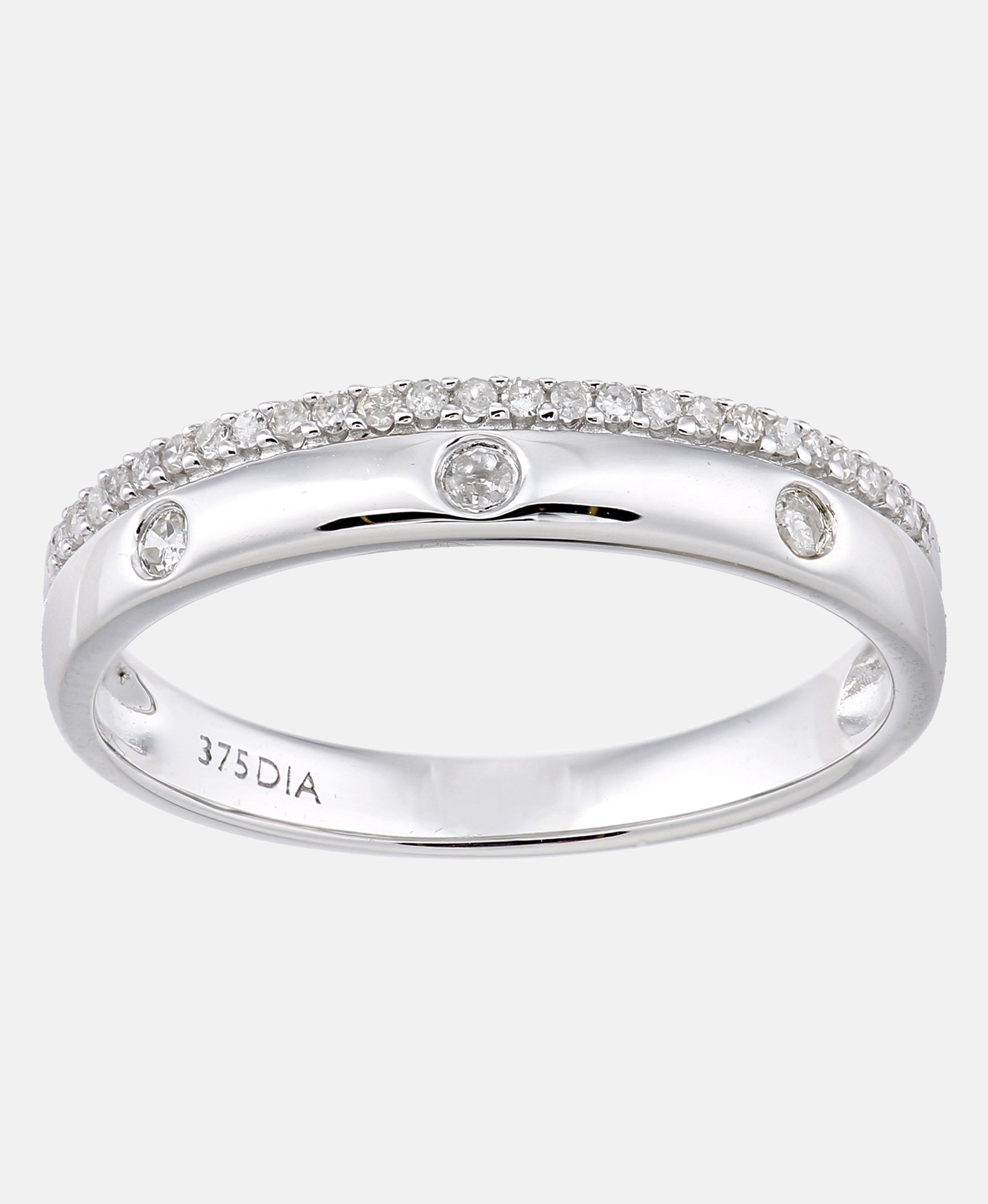 DIAMANT LETERNEL Ring Silver
