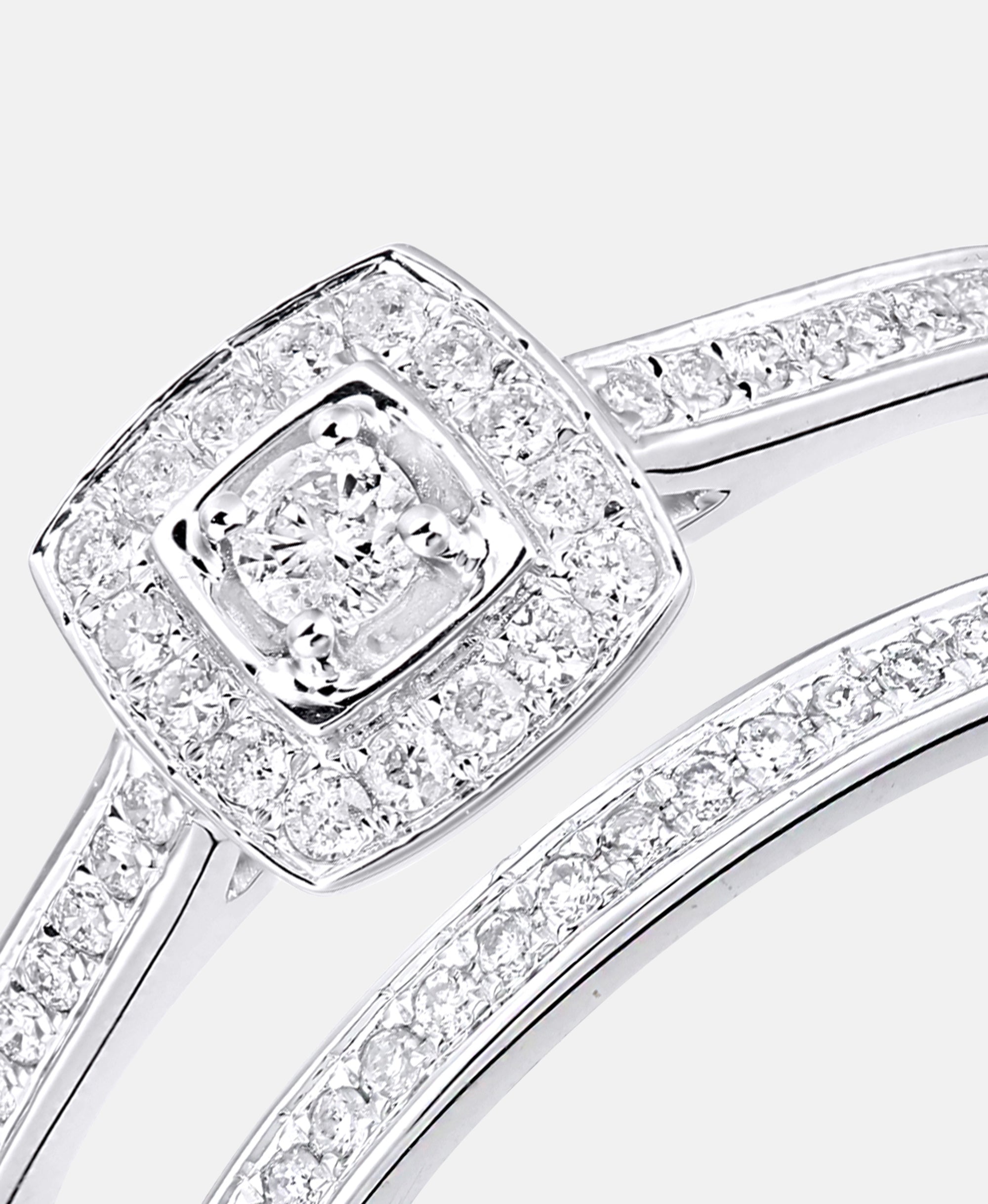 DIAMANT LETERNEL Ring Silver