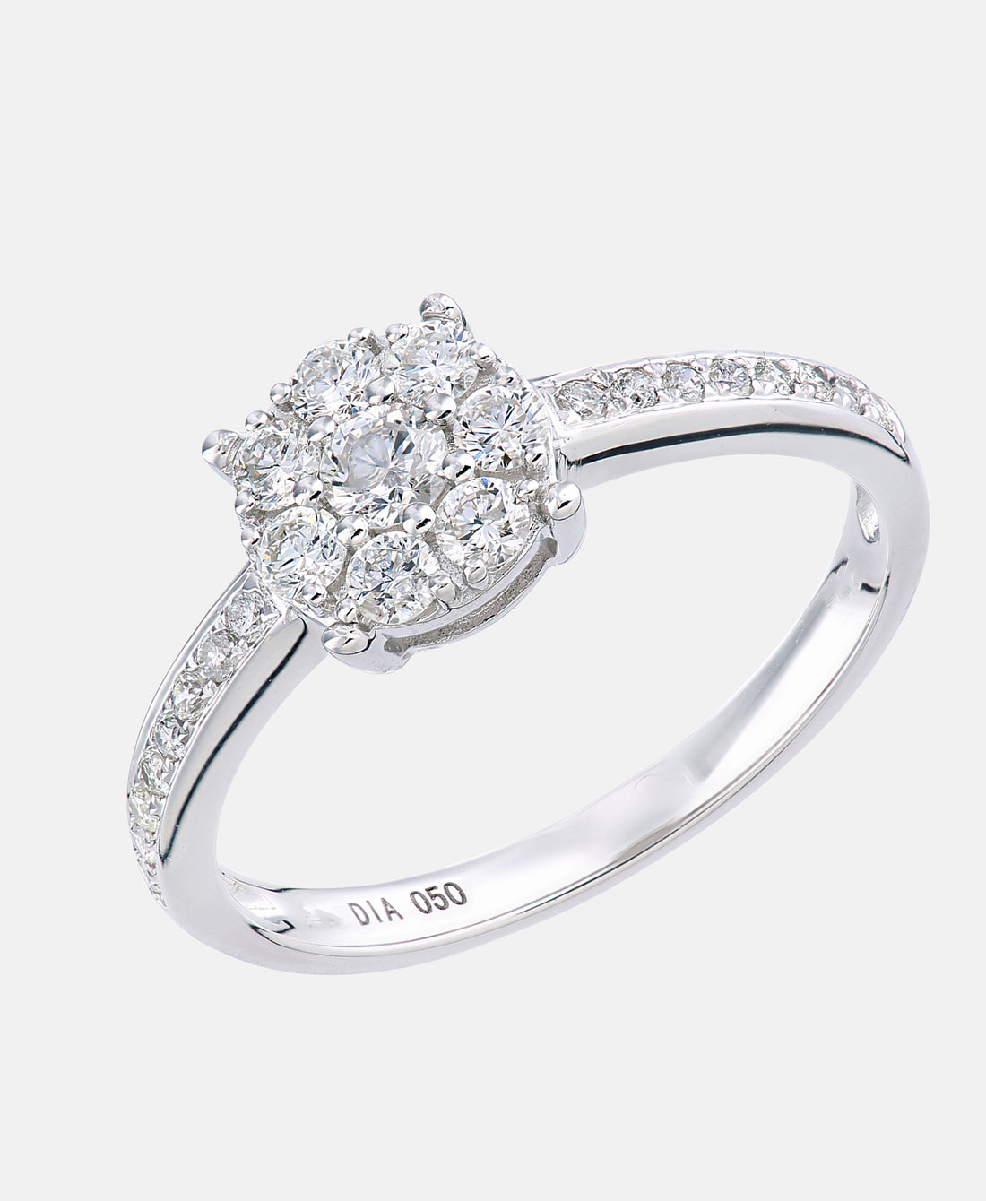 DIAMANT LETERNEL Ring Silver