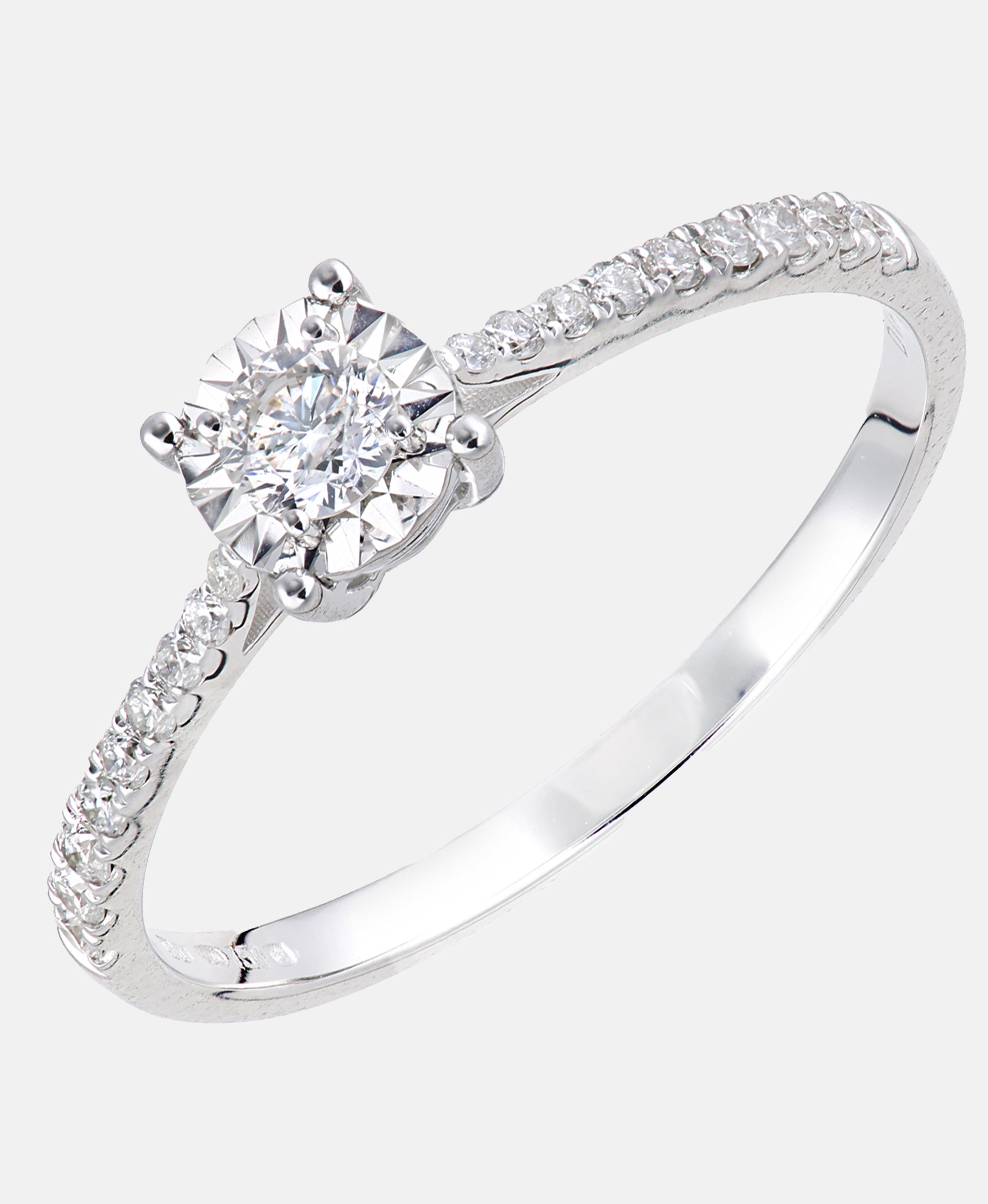 DIAMANT LETERNEL Ring Silver