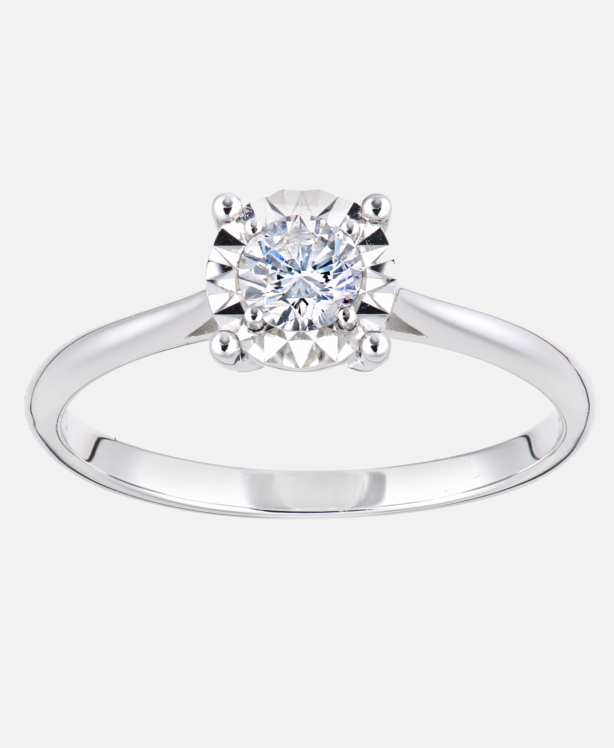 DIAMANT LETERNEL Ring Silver