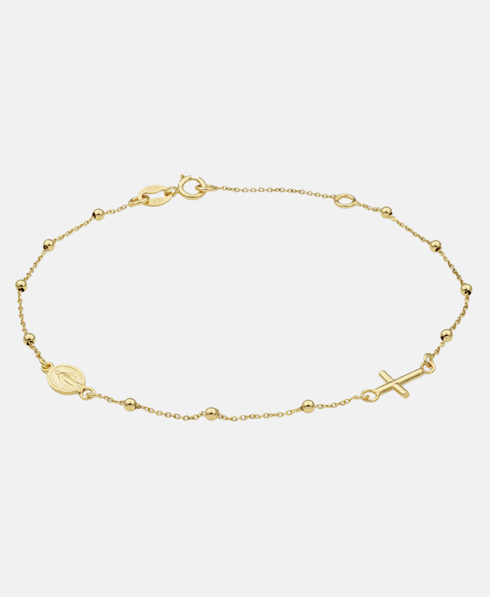 Armband aus 375 Gelbgold
