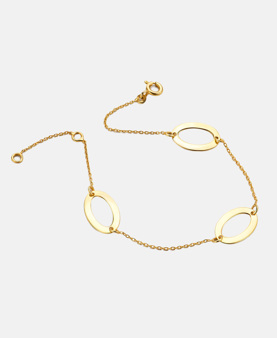 Armband aus 375 Gelbgold
