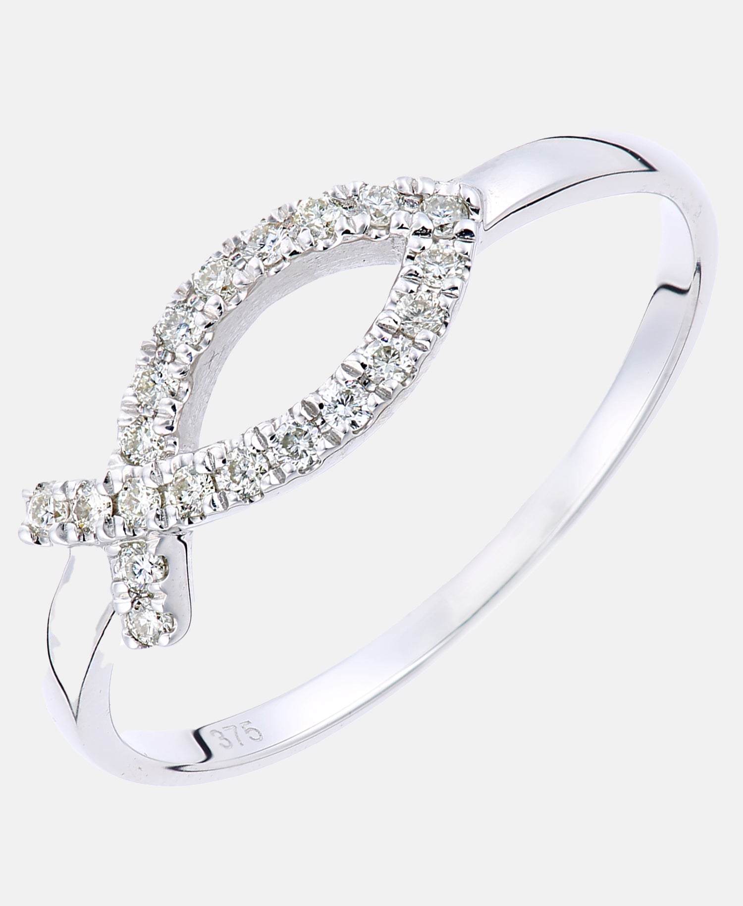 DIAMANT LETERNEL Ring Silver