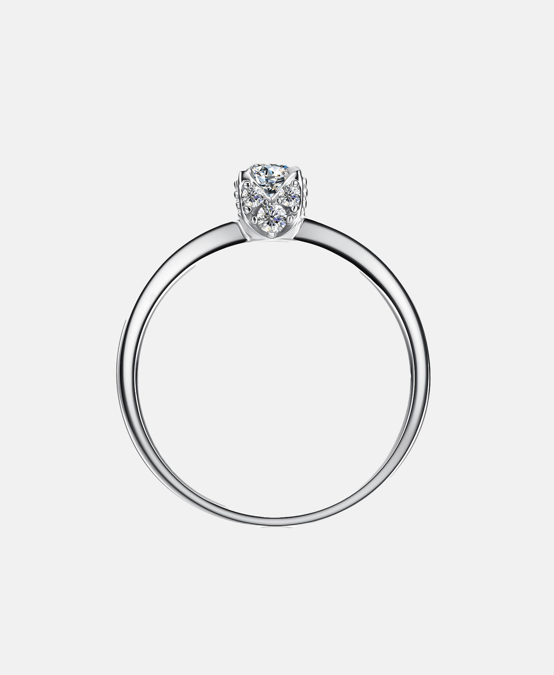 DIAMANT LETERNEL Ring Silver